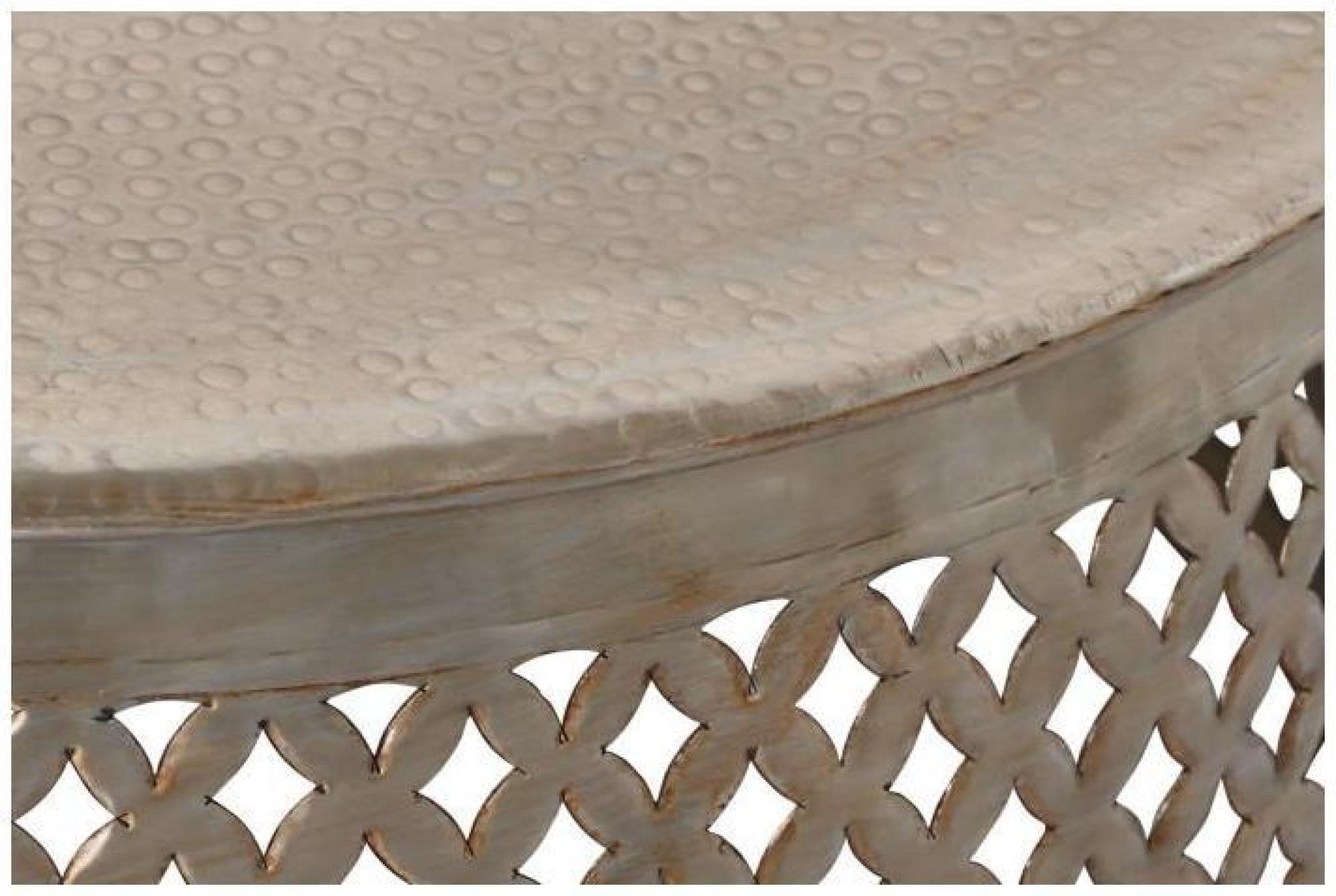 Product photograph of Indian Golden Metal Round Coffee Table from Choice Furniture Superstore.