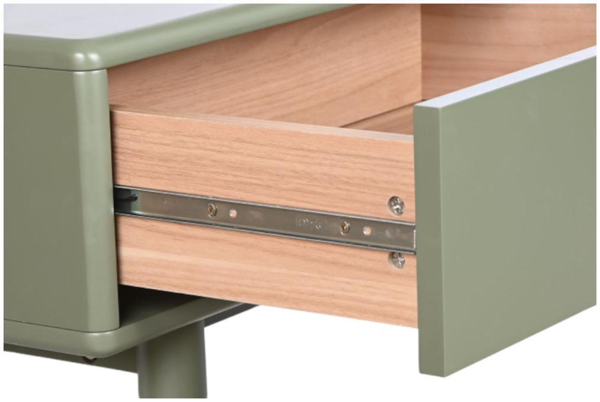 Product photograph of Scandi Green Wood Storage Coffee Table from Choice Furniture Superstore.