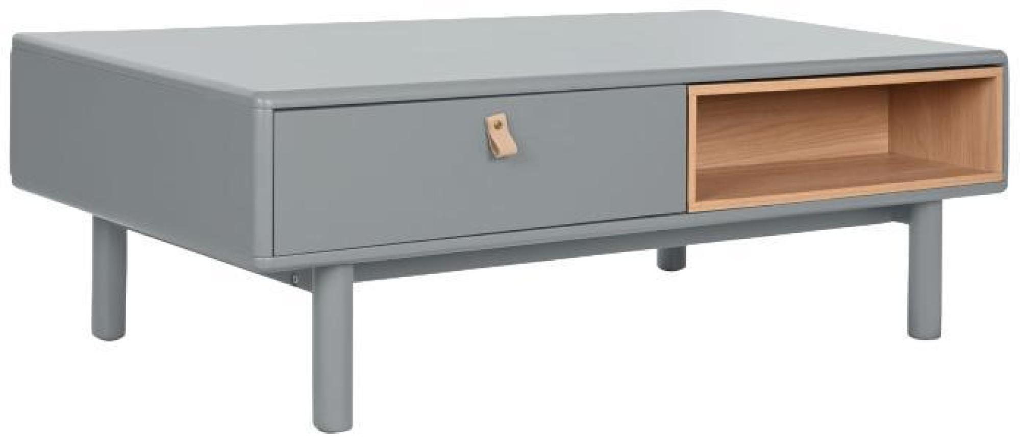 Product photograph of Scandi Grey Wood Storage Coffee Table from Choice Furniture Superstore.