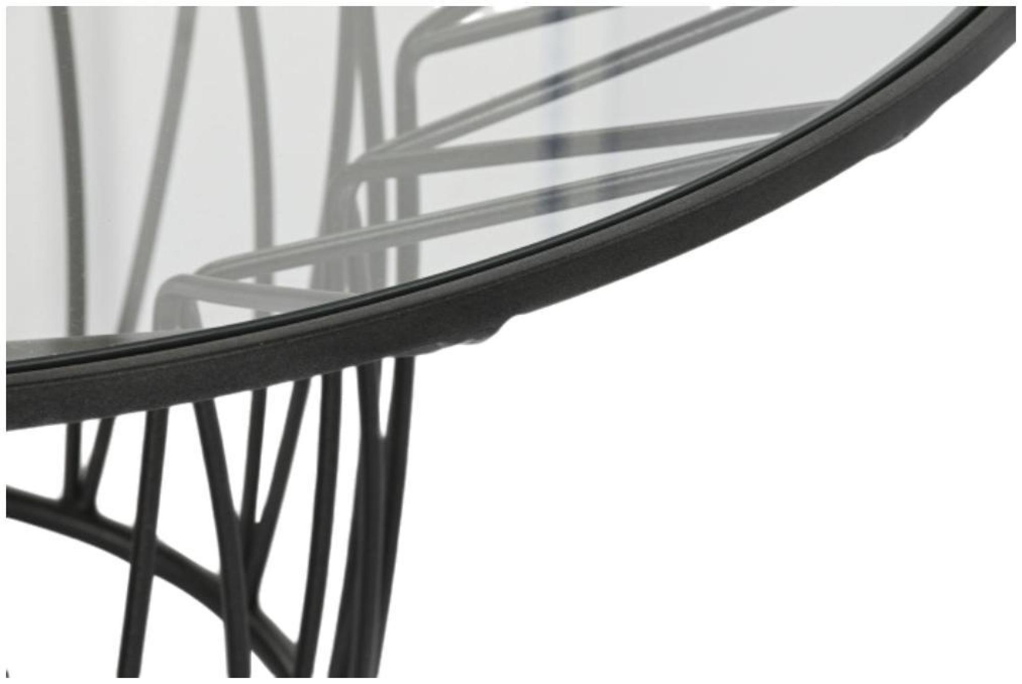 Product photograph of Urban Glass Top Round Coffee Table from Choice Furniture Superstore.