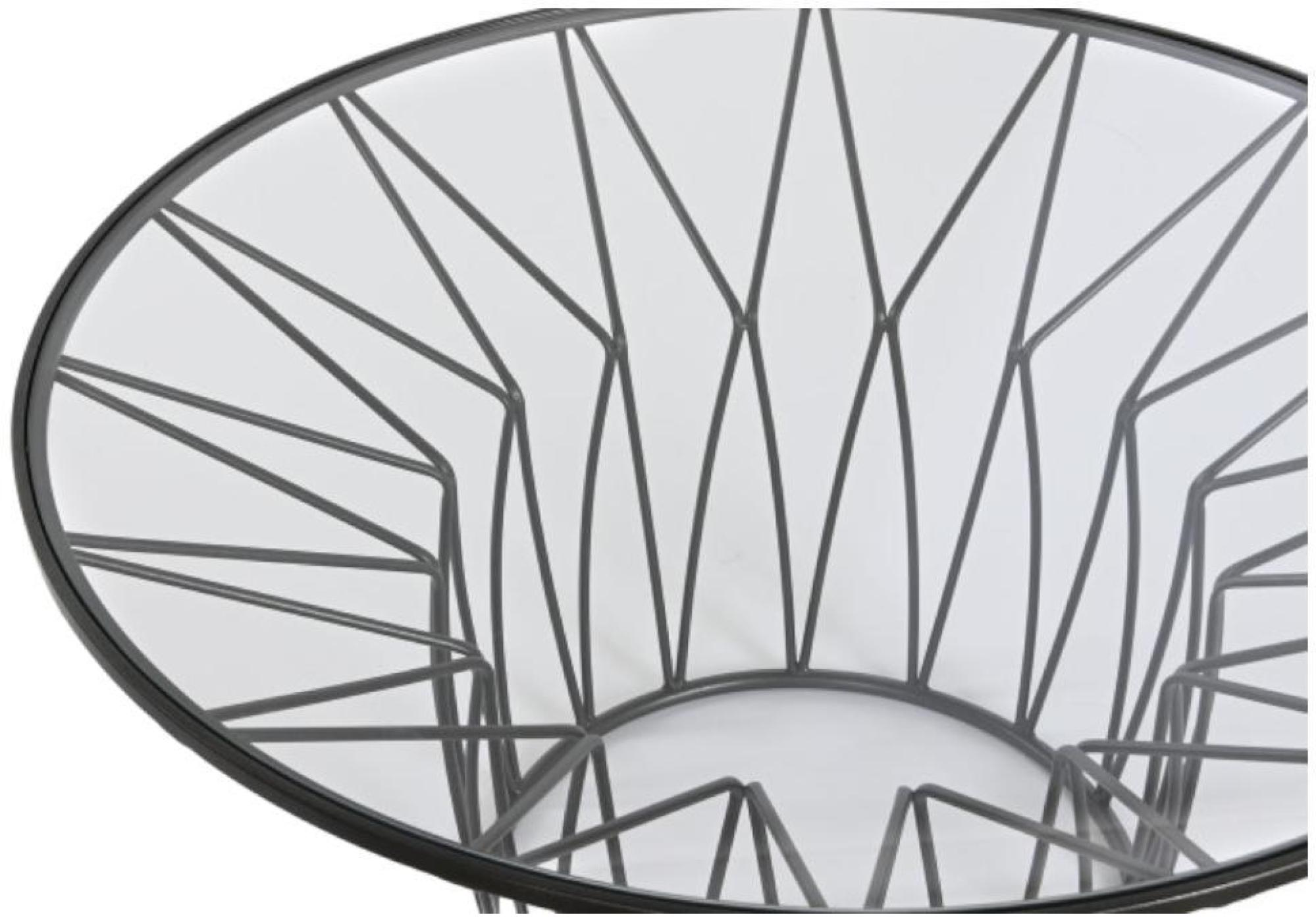 Product photograph of Urban Glass Top Round Coffee Table from Choice Furniture Superstore.