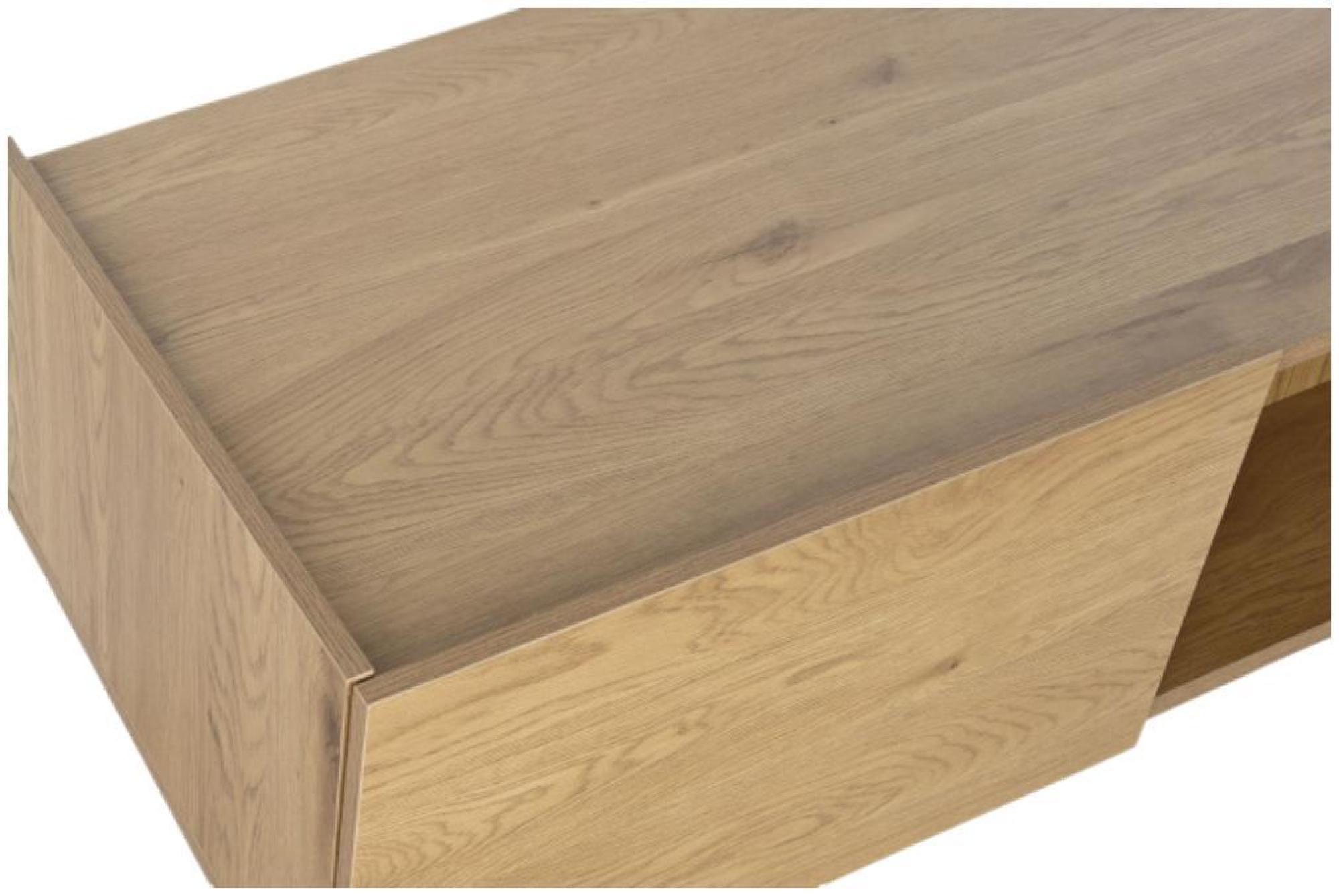 Product photograph of Modern Natural Storage Coffee Table from Choice Furniture Superstore.