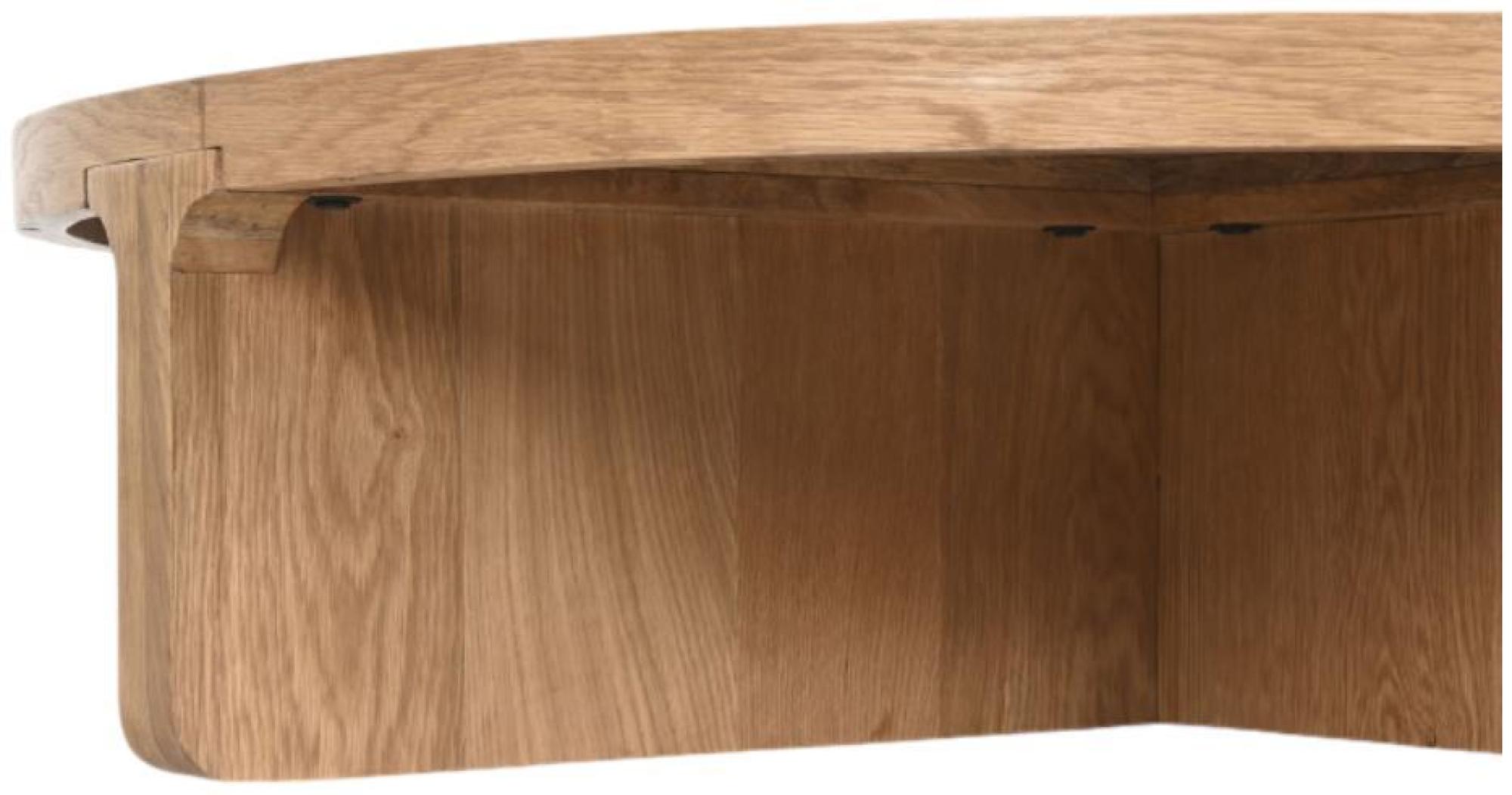 Product photograph of Tropical Oak Round Coffee Table from Choice Furniture Superstore.