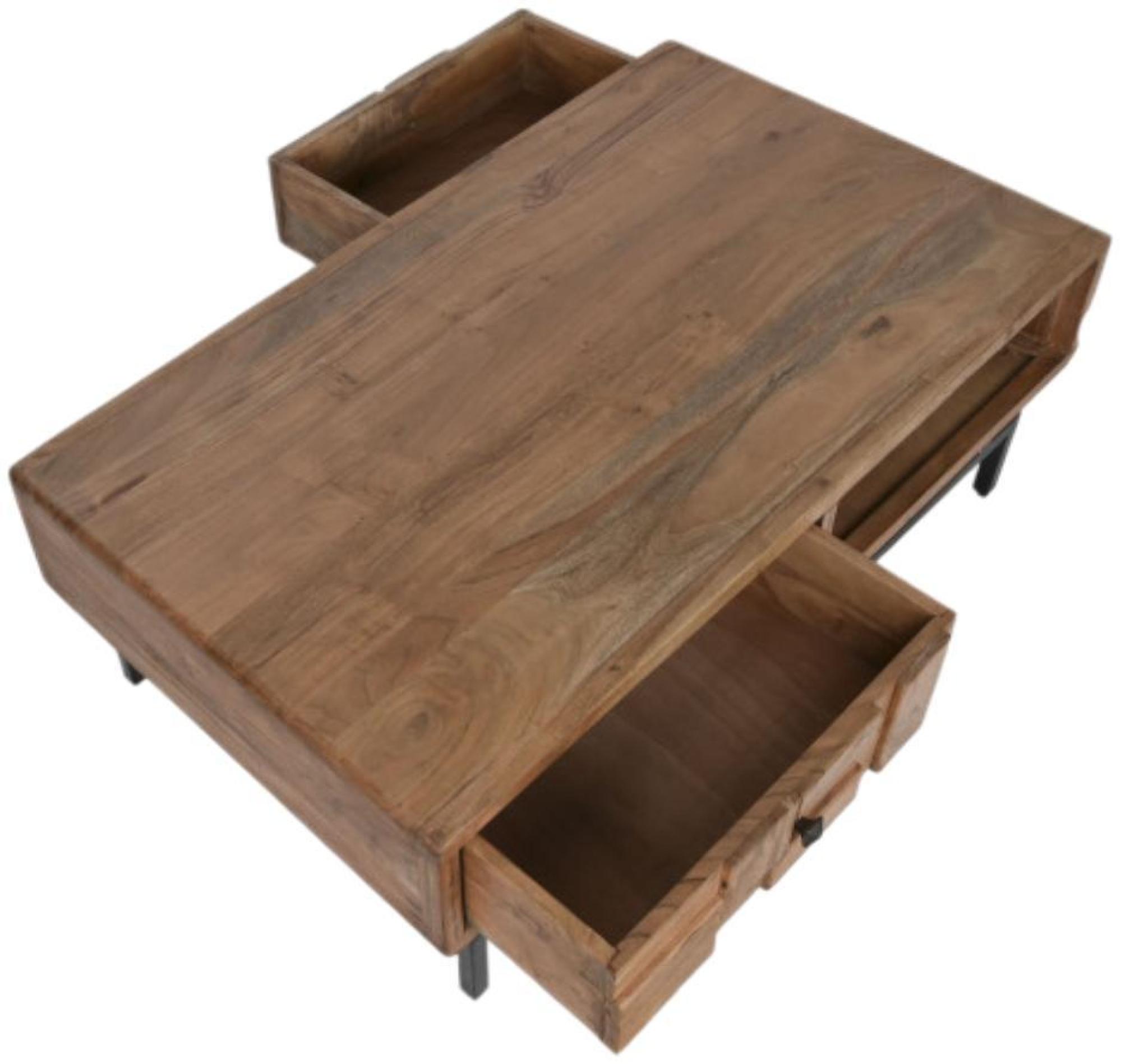 Product photograph of Modern Acacia Wood Storage Coffee Table from Choice Furniture Superstore.