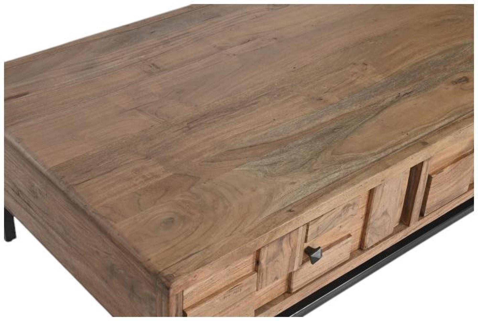 Product photograph of Modern Acacia Wood Storage Coffee Table from Choice Furniture Superstore.