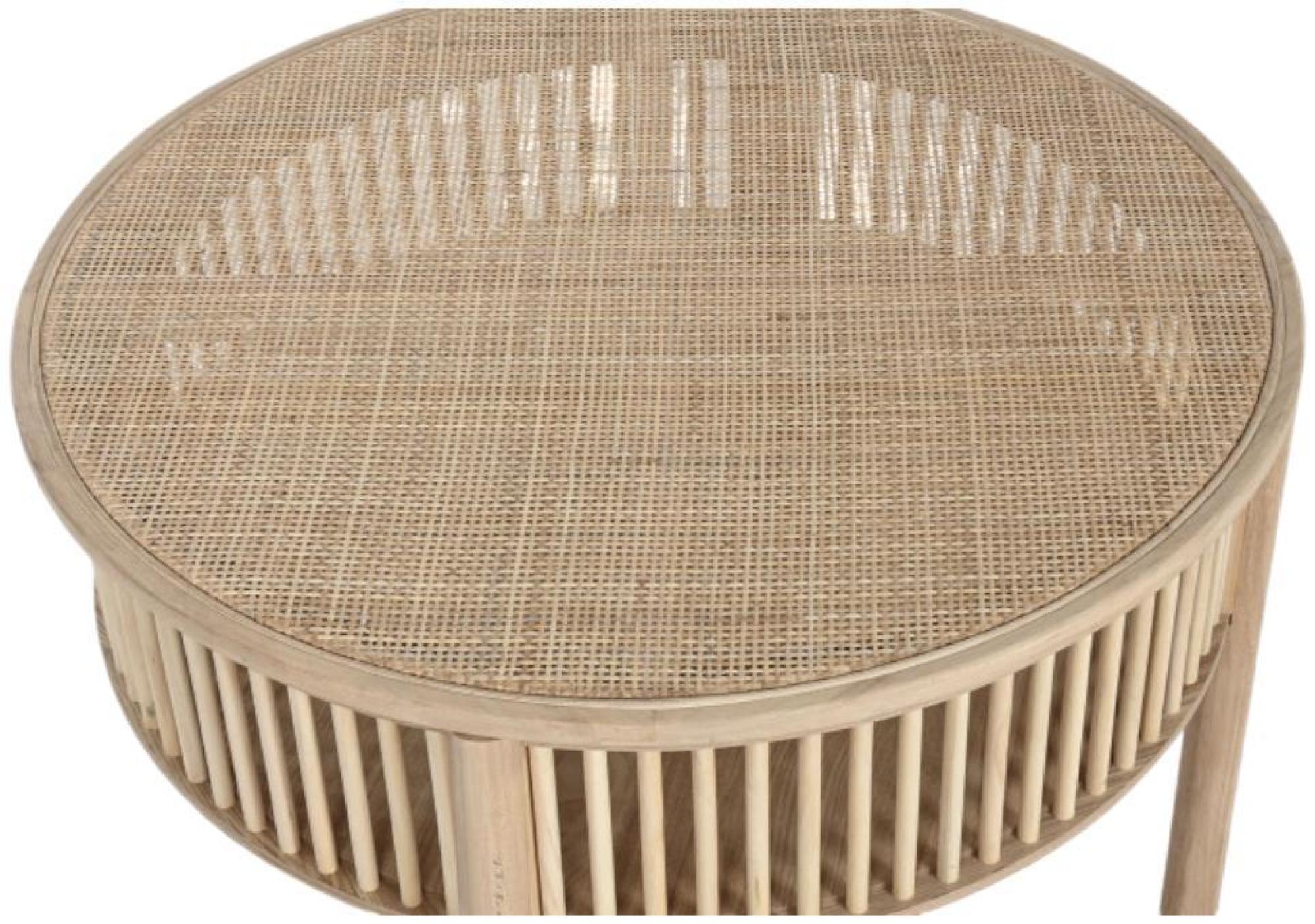 Product photograph of Tropical Natural Round Coffee Table from Choice Furniture Superstore.