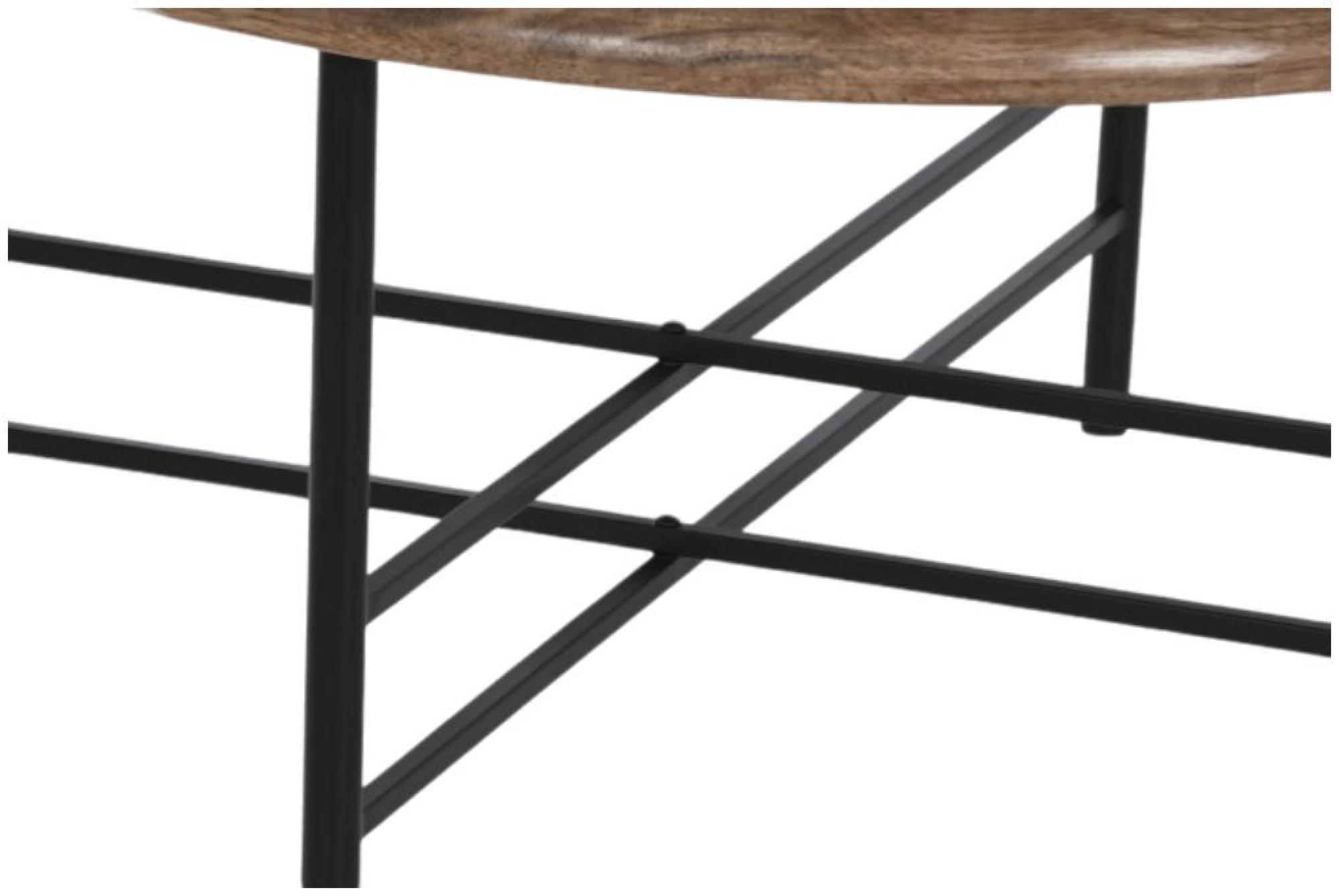 Product photograph of Loft Brown And Glass Top Medium Coffee Table from Choice Furniture Superstore.