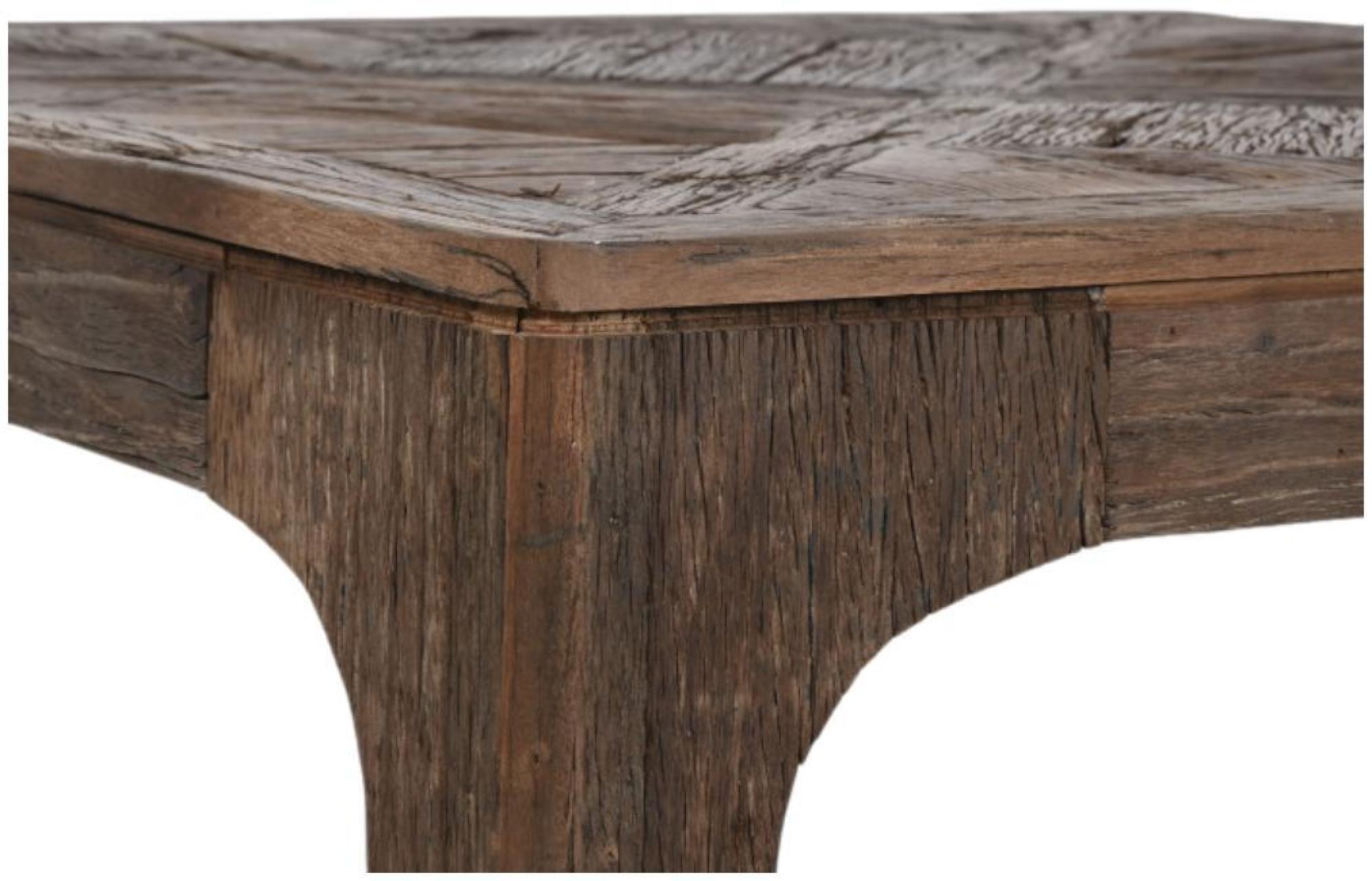 Product photograph of Darjeeling Recicled Wood Square 100cm Coffee Table from Choice Furniture Superstore.