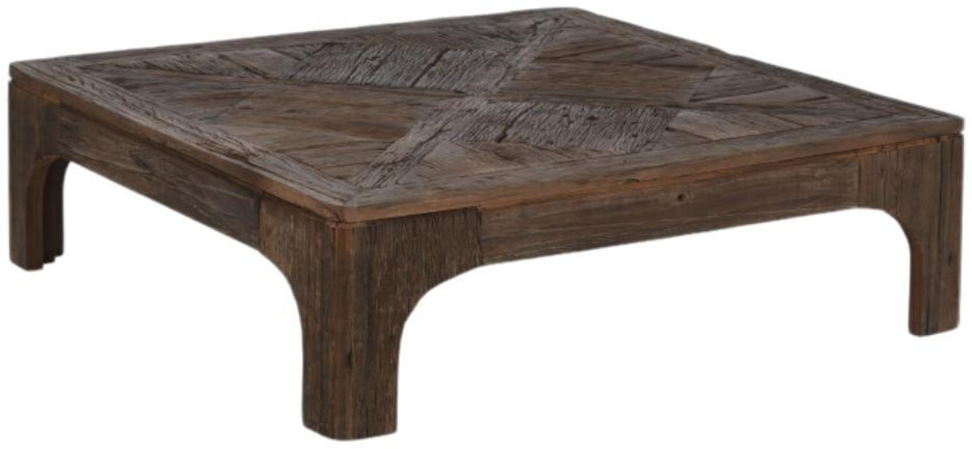 Product photograph of Darjeeling Recicled Wood Square 100cm Coffee Table from Choice Furniture Superstore.