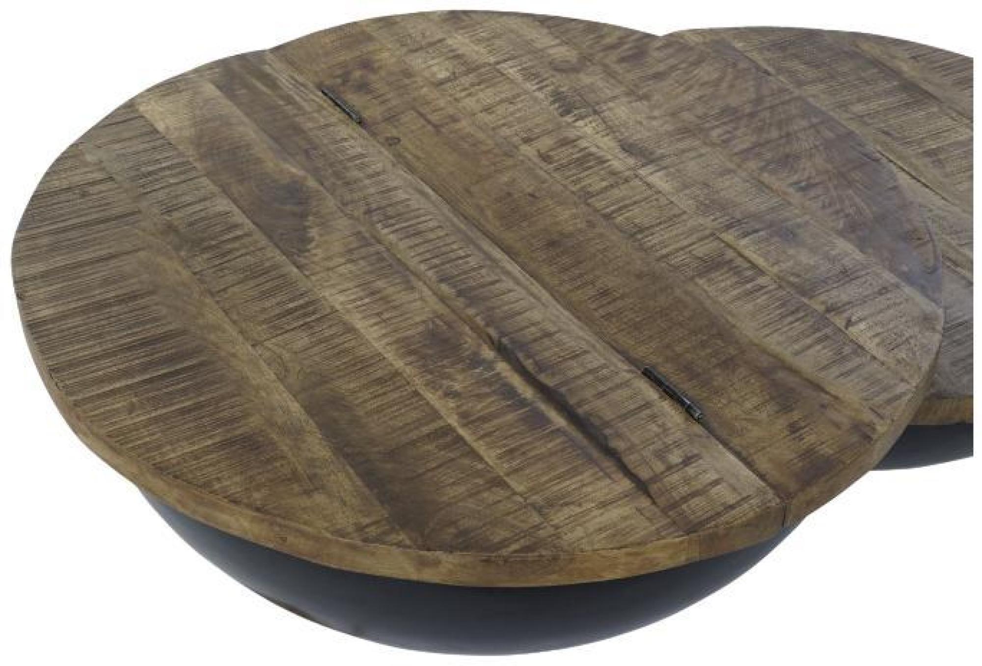 Product photograph of Natural Wooden 2 Tier Coffee Table from Choice Furniture Superstore.