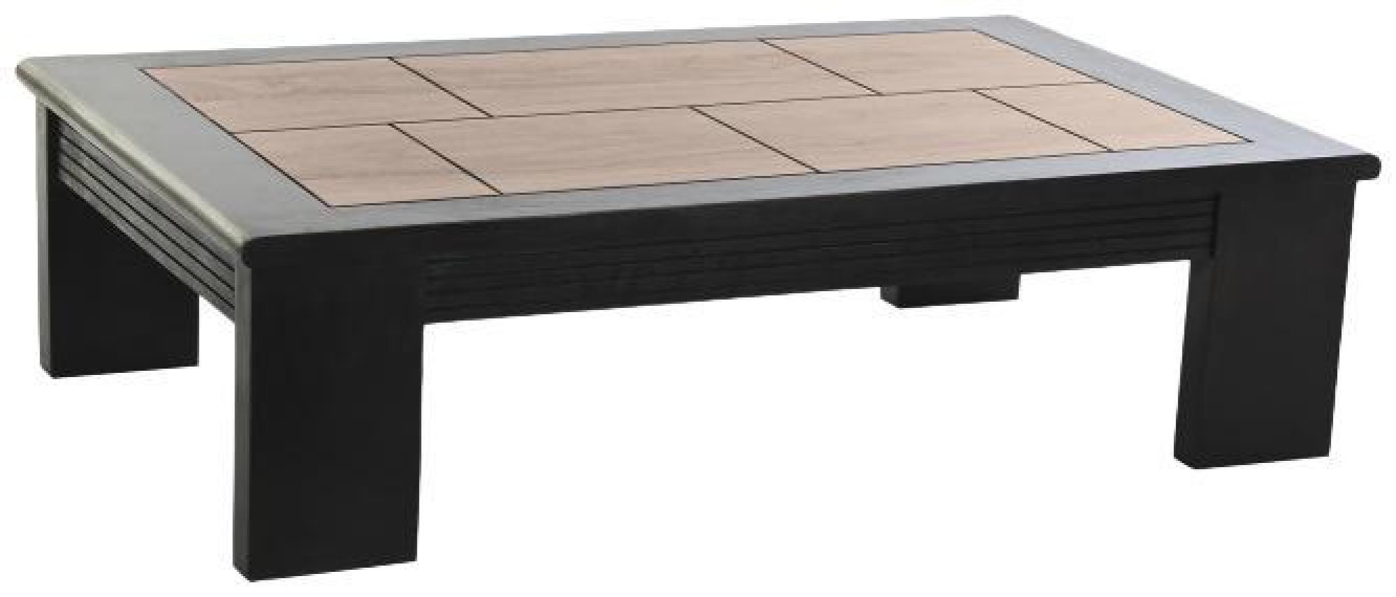 Product photograph of Bliss Black Acacia Wood Coffee Table from Choice Furniture Superstore.