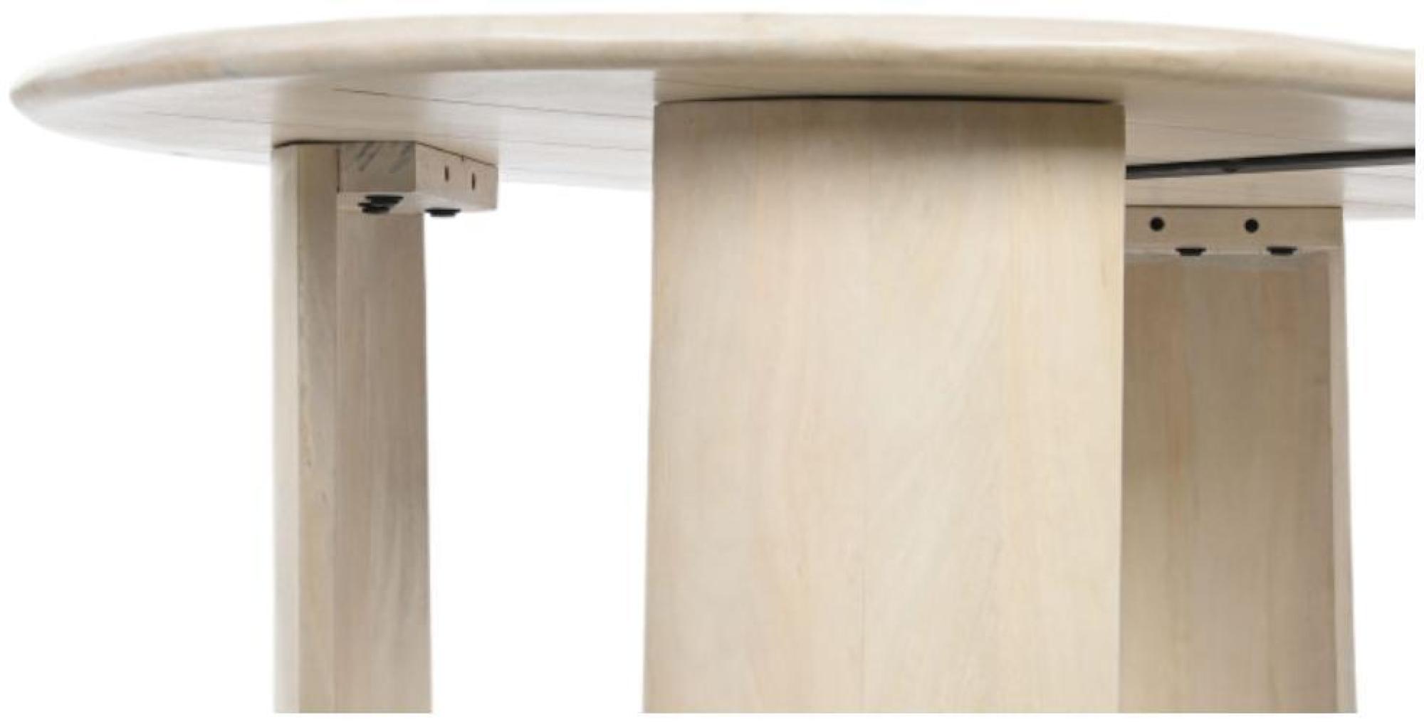 Product photograph of Scandi Light Mango Wood Oval Coffee Table from Choice Furniture Superstore.