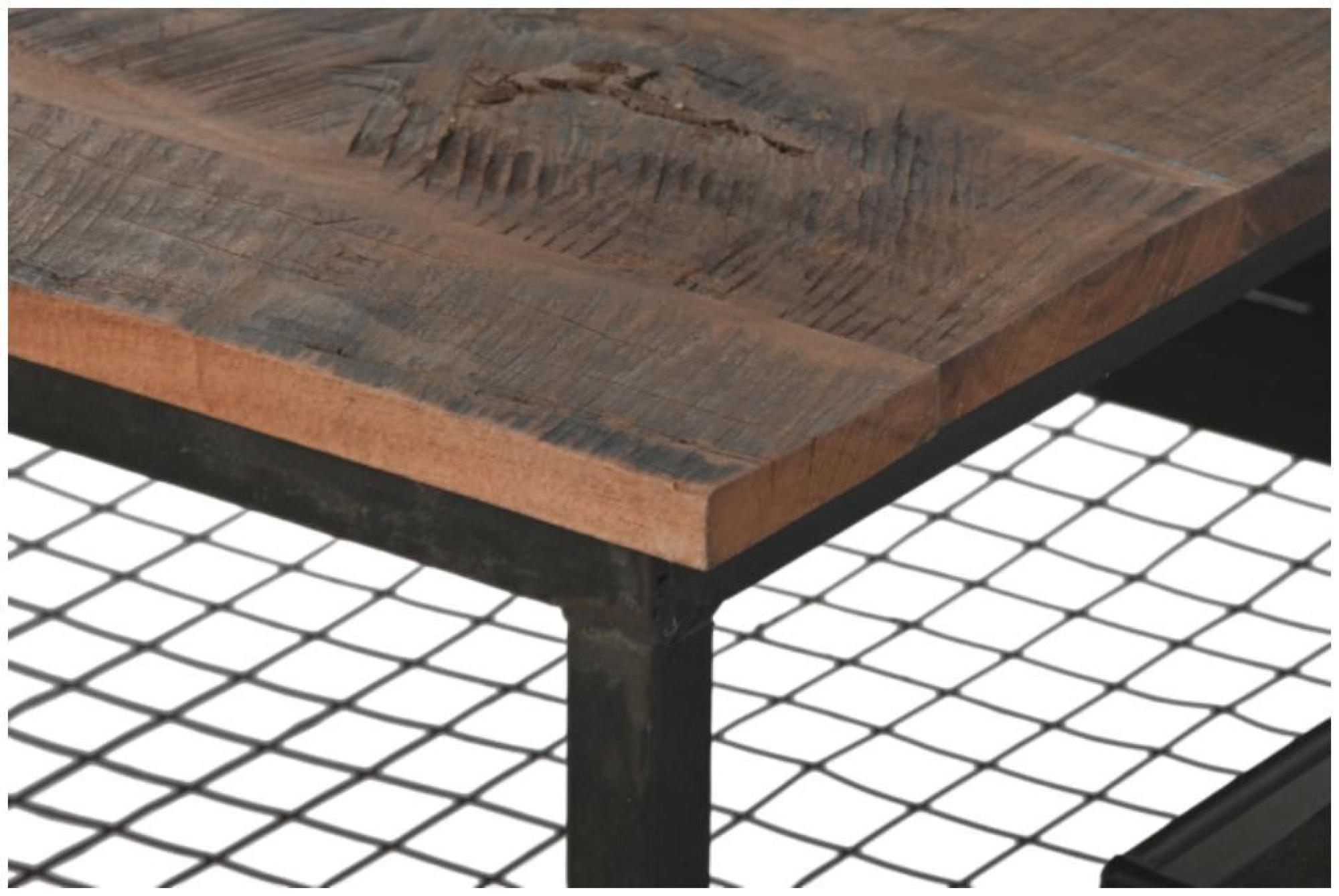 Product photograph of Brown Metal Coffee Table from Choice Furniture Superstore.