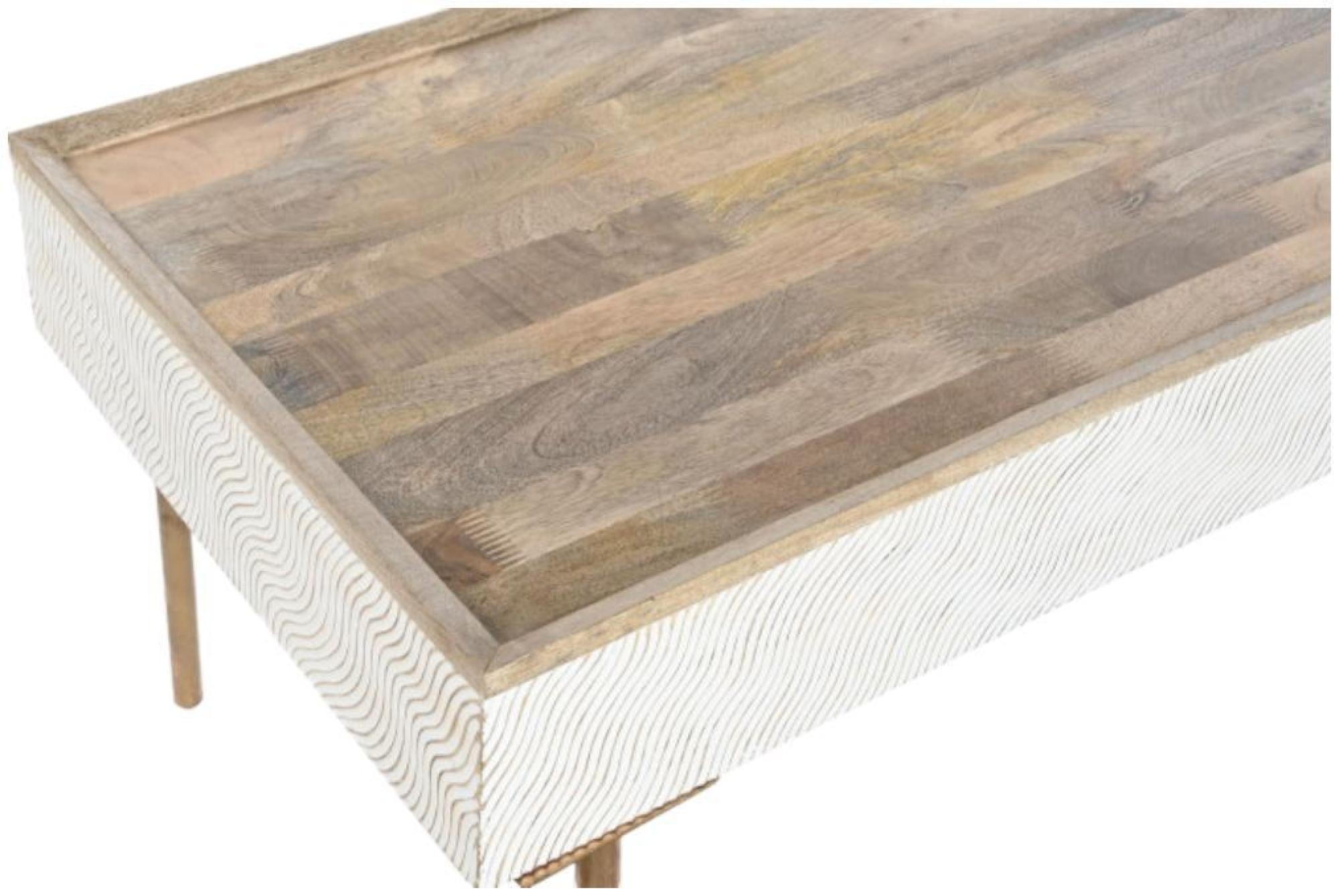 Product photograph of Modern Mango Wood Coffee Table from Choice Furniture Superstore.