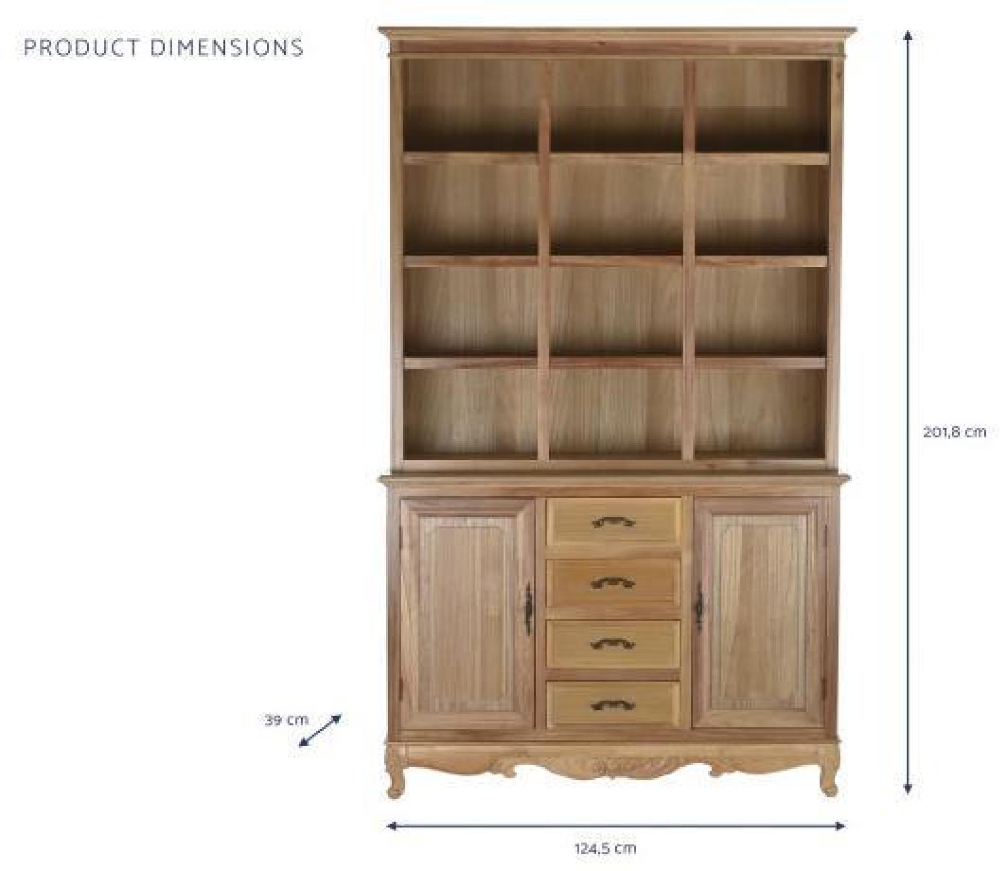 Product photograph of Natural 2 Door Display Cabinet from Choice Furniture Superstore.