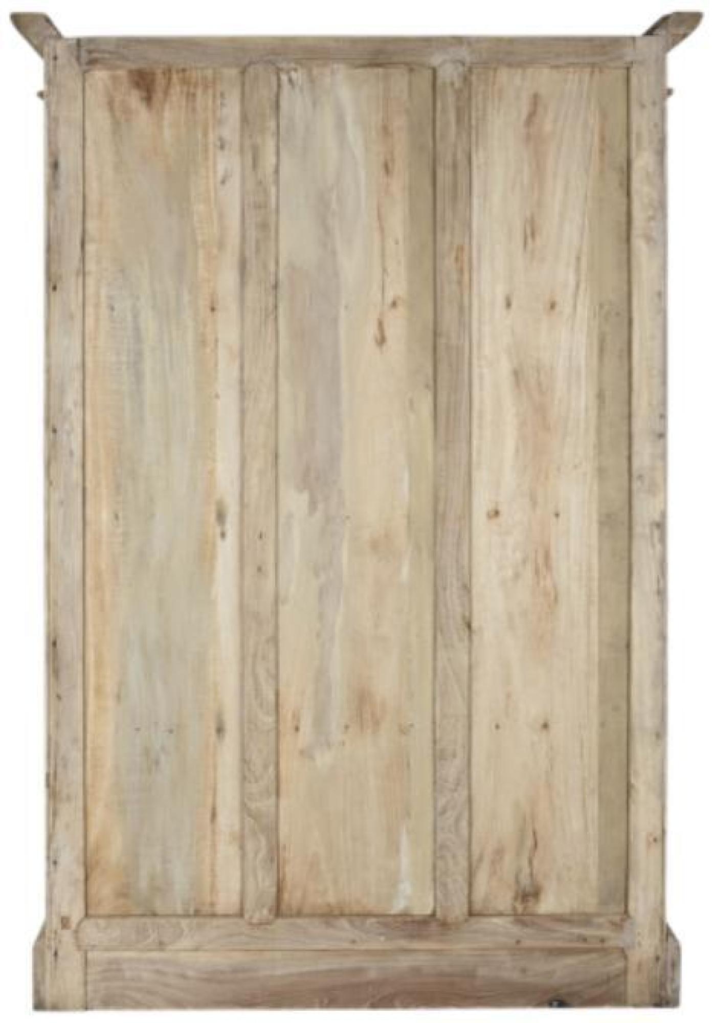 Product photograph of Recicled Wood 2 Door Display Cabinet from Choice Furniture Superstore.