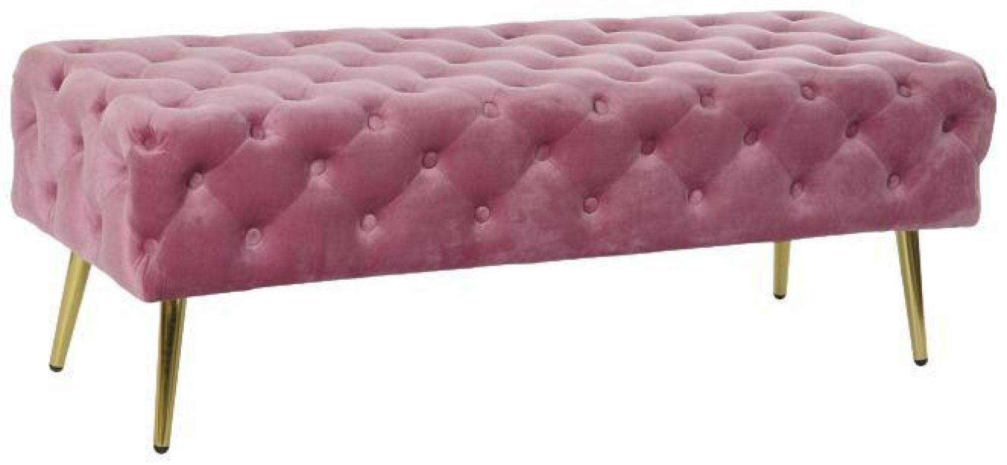 Product photograph of Pink Fabric Ottoman Bedroom Bench from Choice Furniture Superstore.