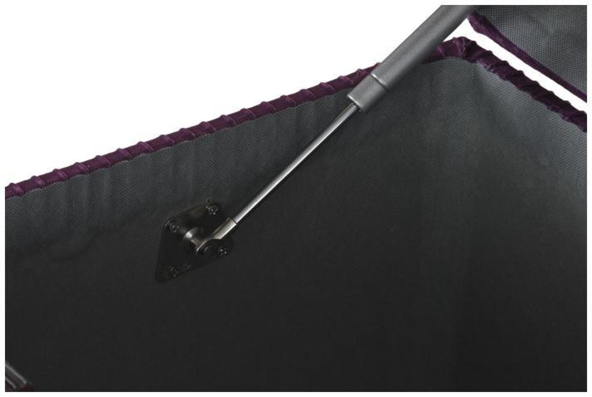 Product photograph of Purple Velvet Fabric Ottoman Bench from Choice Furniture Superstore.