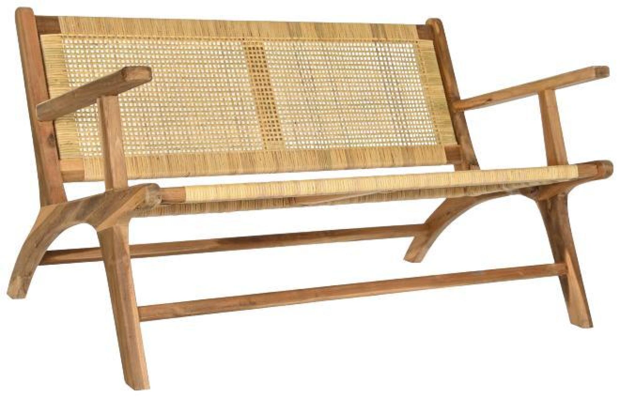 Product photograph of Brown And Natural Wood Bench from Choice Furniture Superstore.