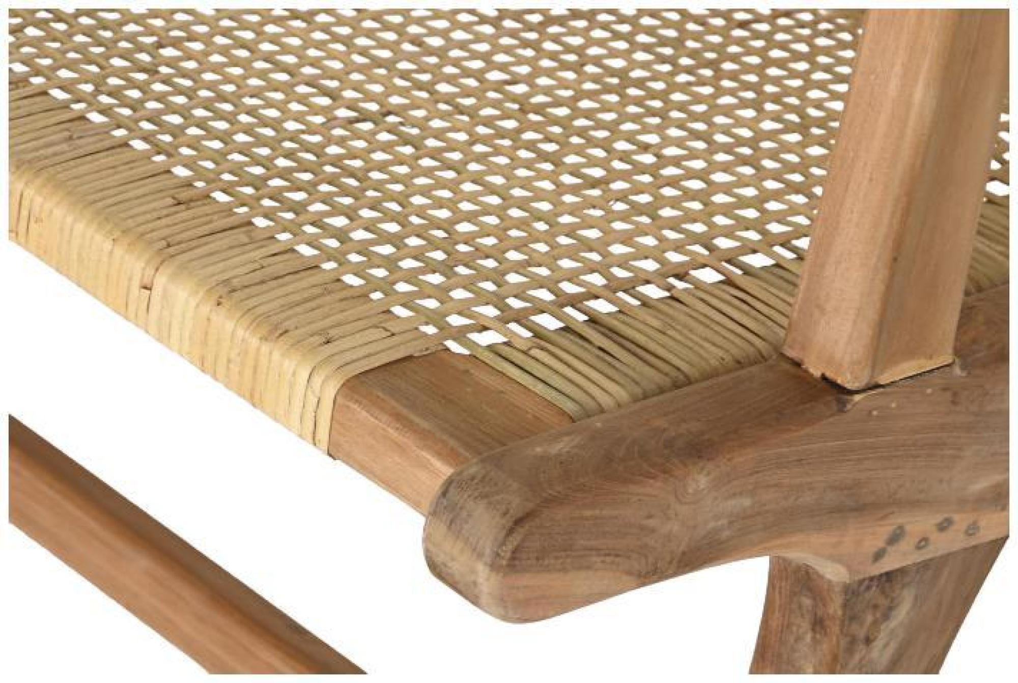 Product photograph of Brown And Natural Wood Bench from Choice Furniture Superstore.