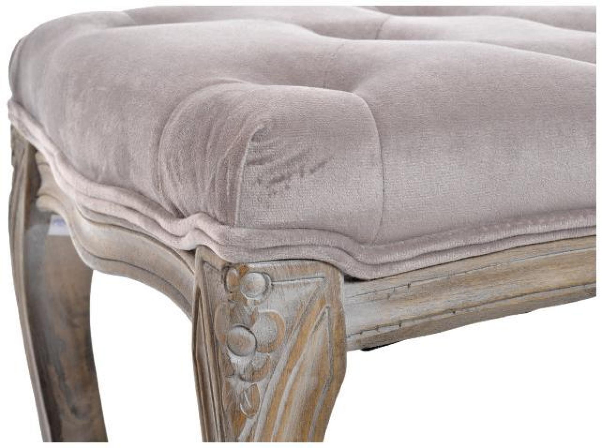 Product photograph of Fuji Pale Pink And Natural Fabric Bench from Choice Furniture Superstore.