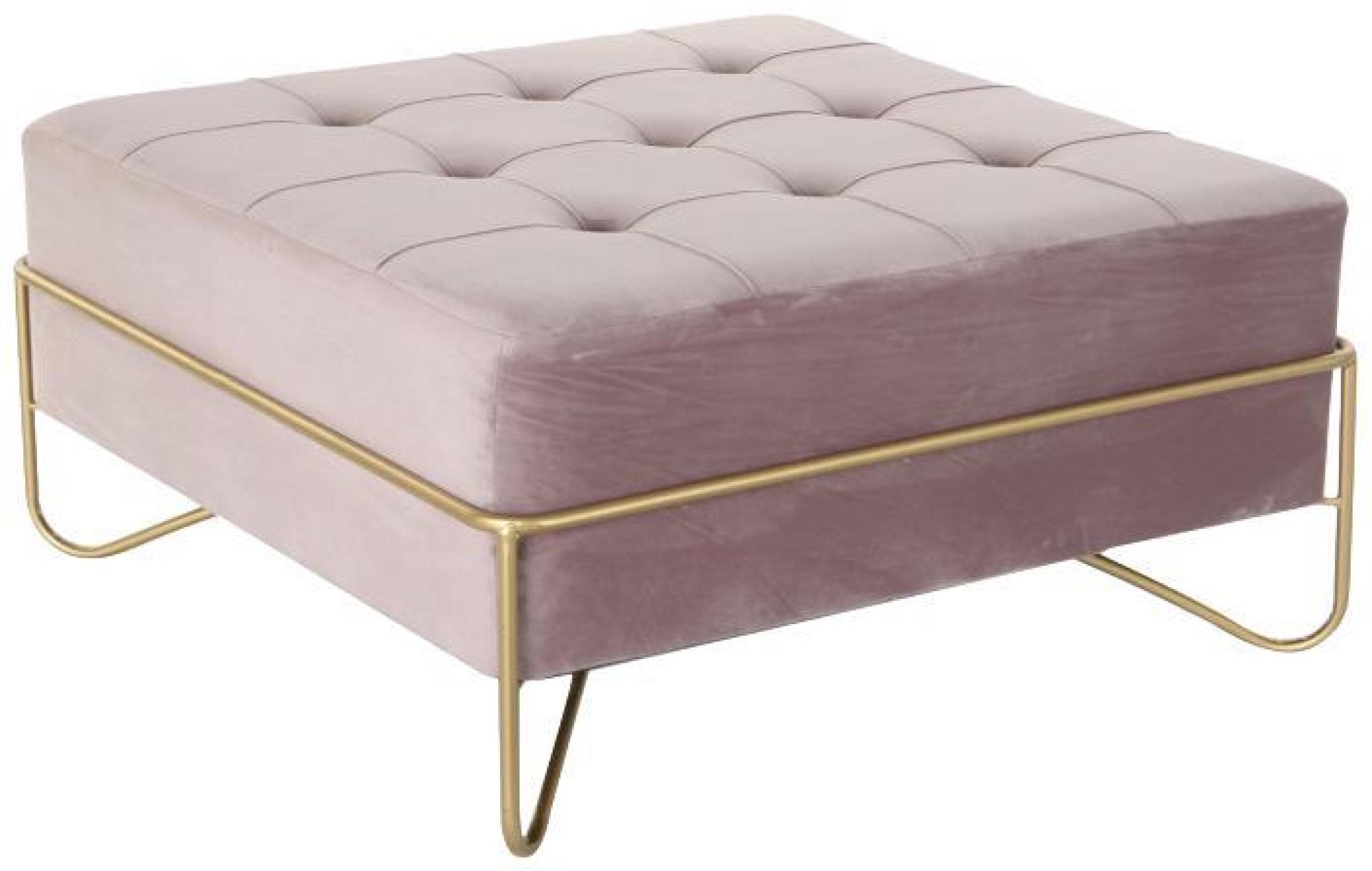 Product photograph of Pink Velvet Fabric With Gold Legs from Choice Furniture Superstore.