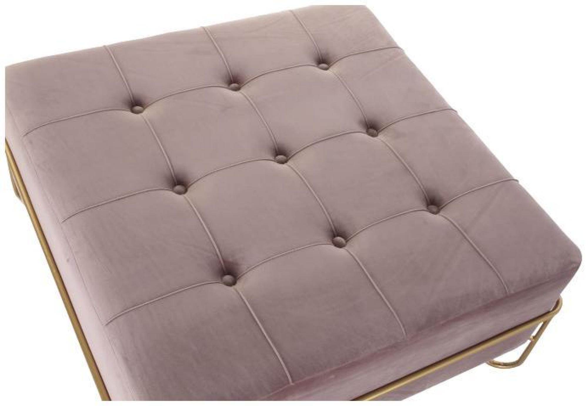 Product photograph of Pink Velvet Fabric With Gold Legs from Choice Furniture Superstore.