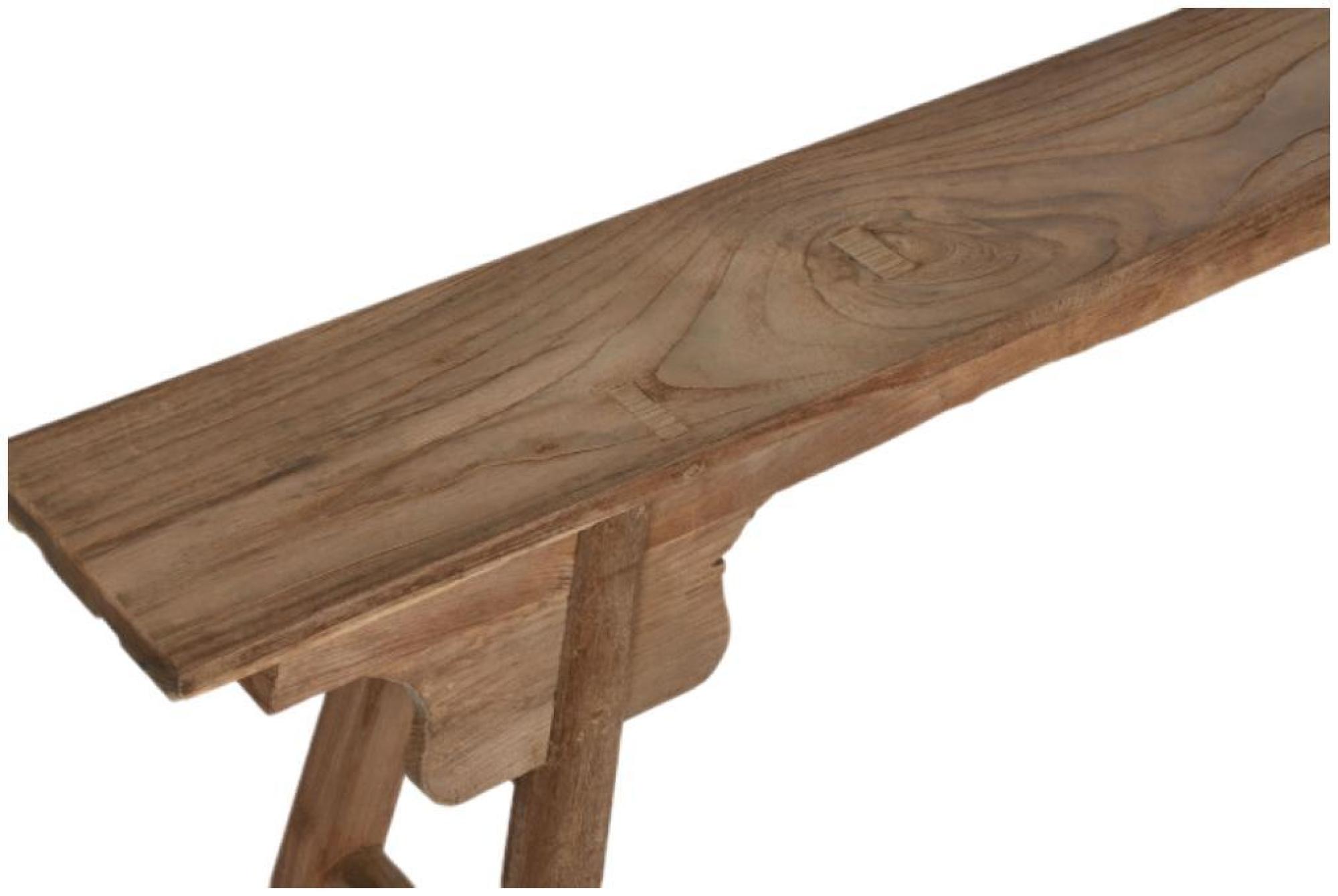 Product photograph of Ranchi Natural Wood Bench from Choice Furniture Superstore.