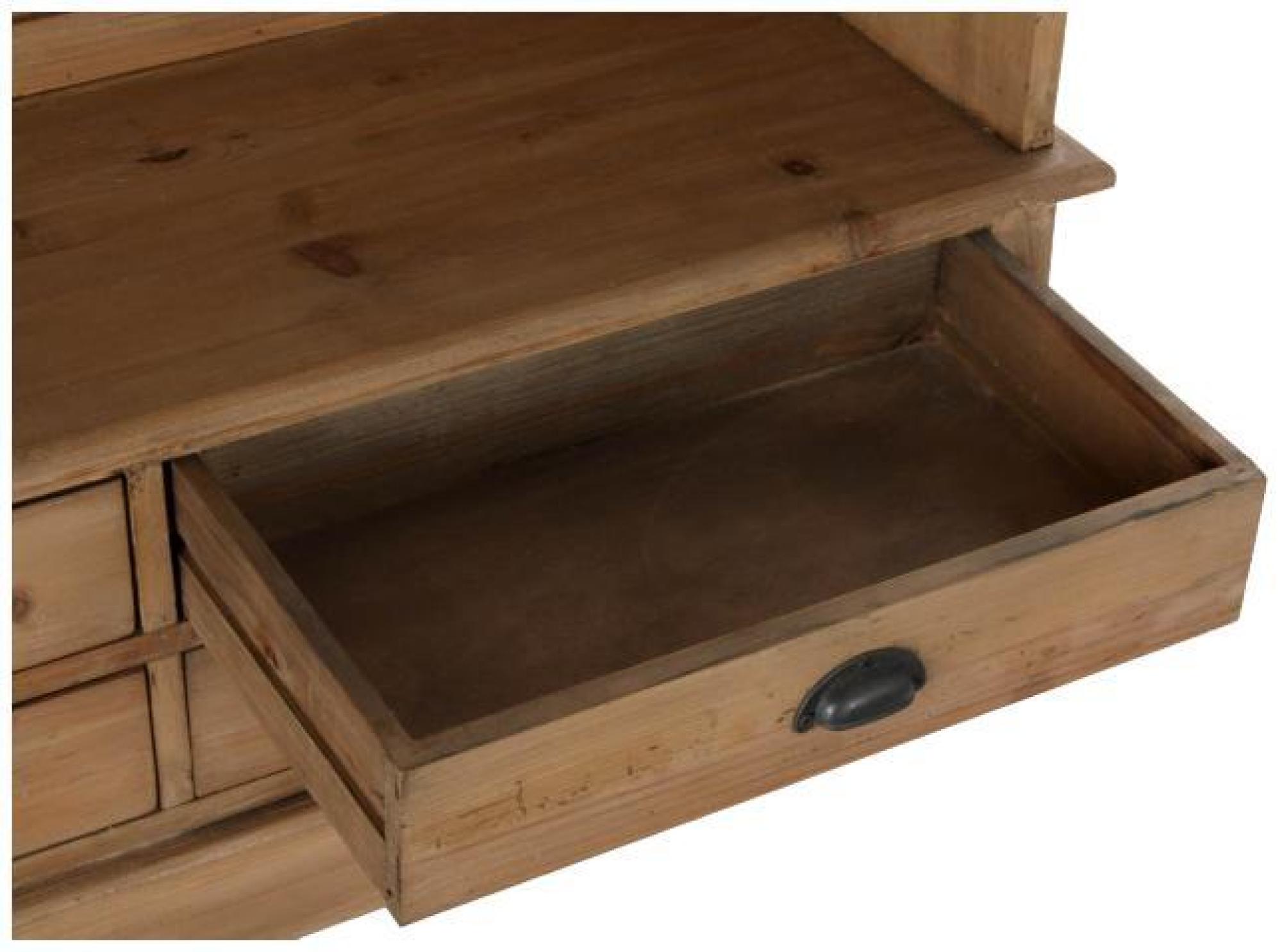Product photograph of Alpine Brown Wooden Wide Clothes Rack from Choice Furniture Superstore.