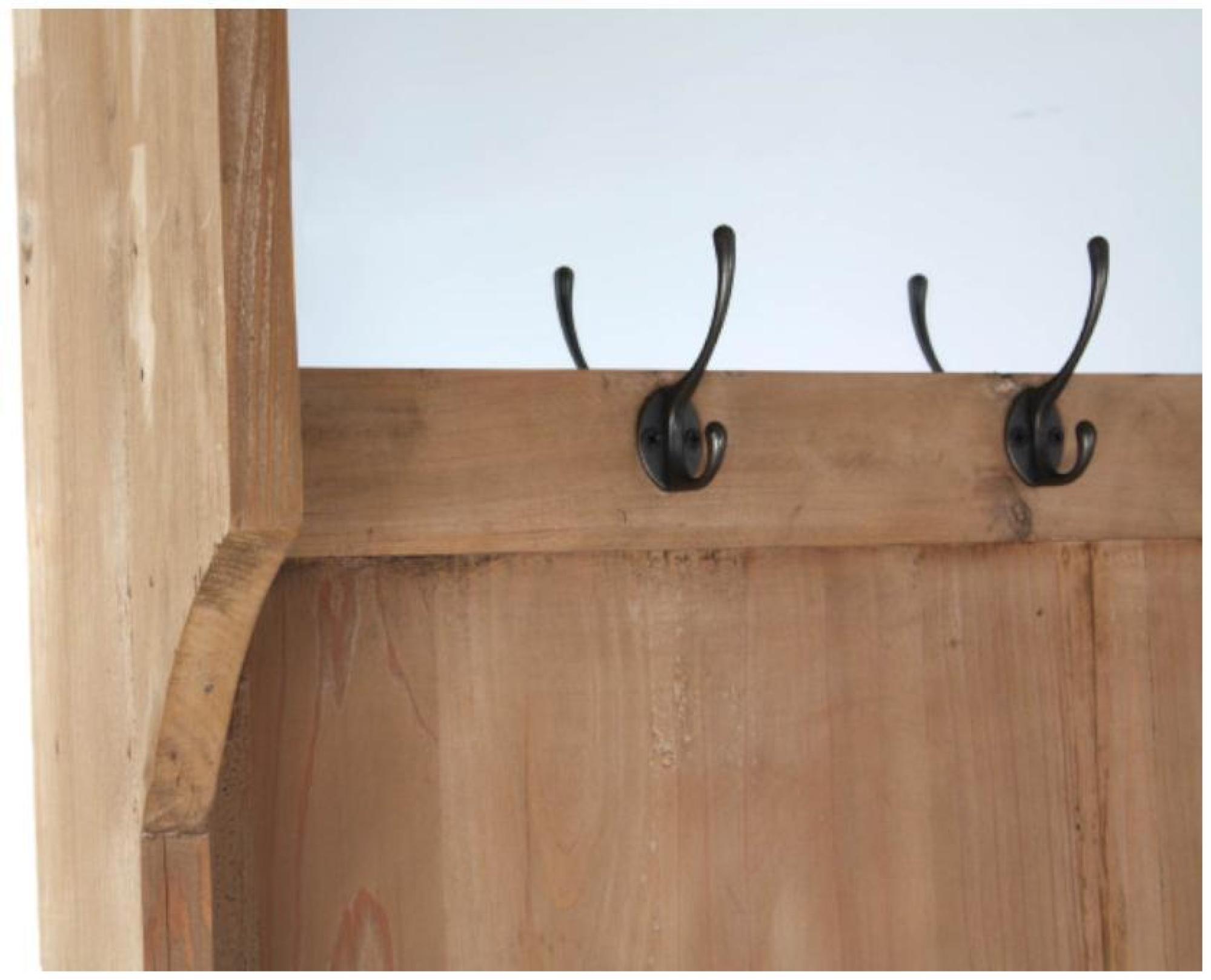 Product photograph of Alpine Brown Wooden Wide Clothes Rack from Choice Furniture Superstore.