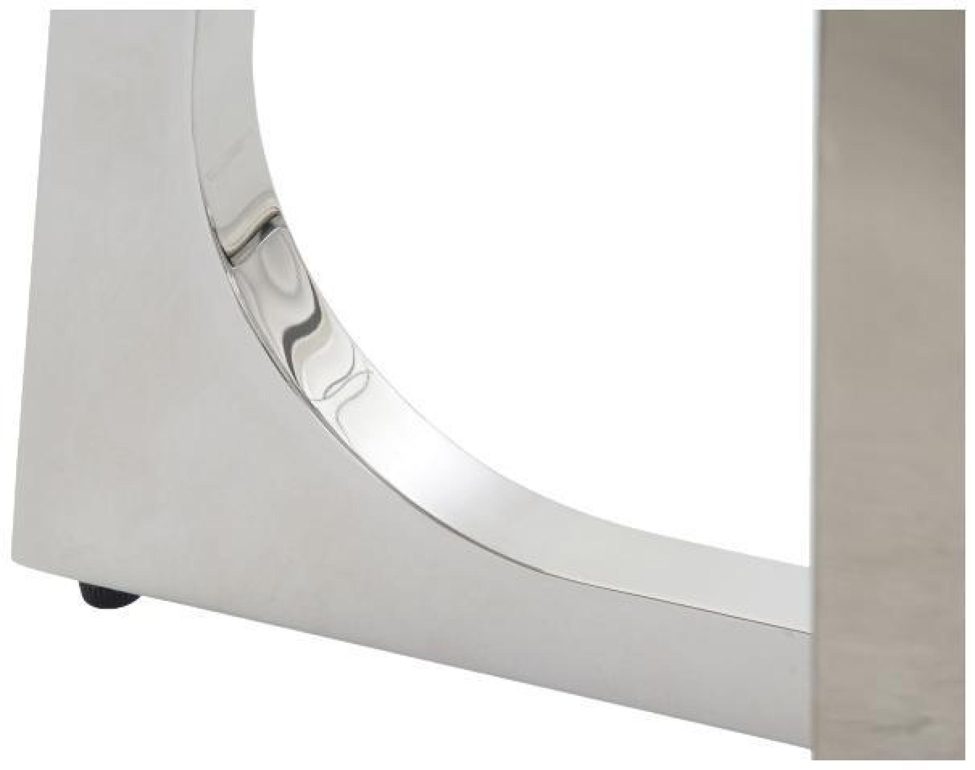 Product photograph of White Marble Console Table from Choice Furniture Superstore.