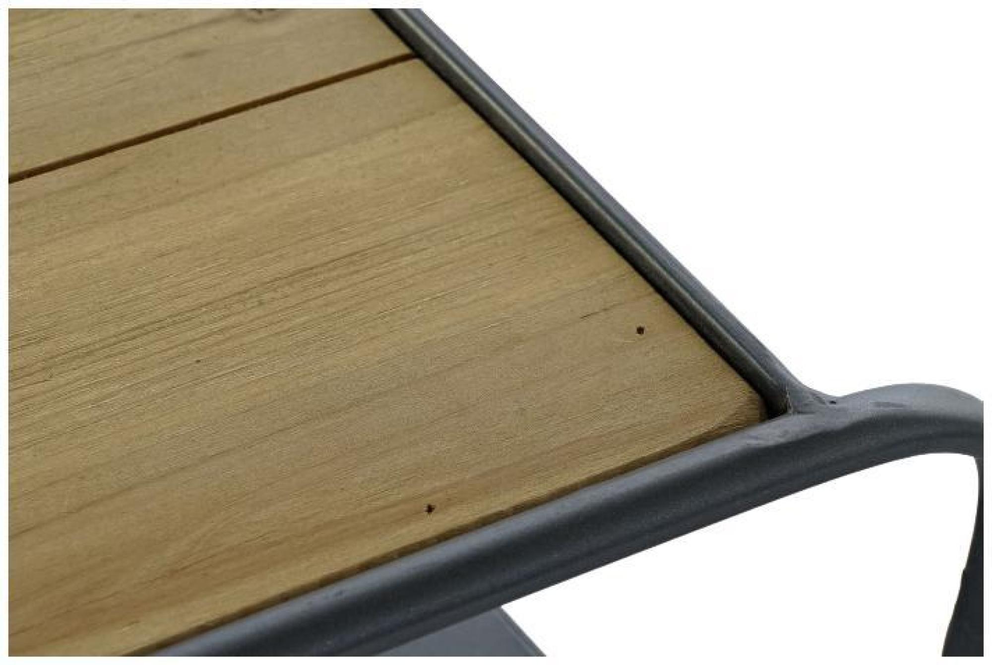 Product photograph of Indo Industrial Style Black Metal Curved Console Table from Choice Furniture Superstore.