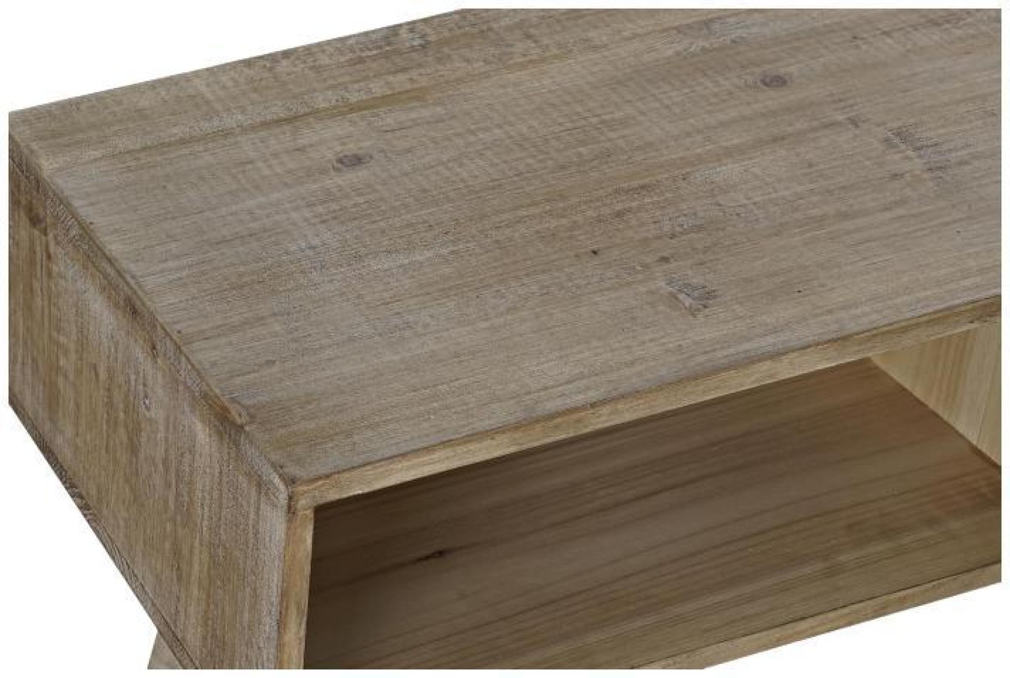 Product photograph of Alpine Natural Wood 1 Drawer Console Table from Choice Furniture Superstore.