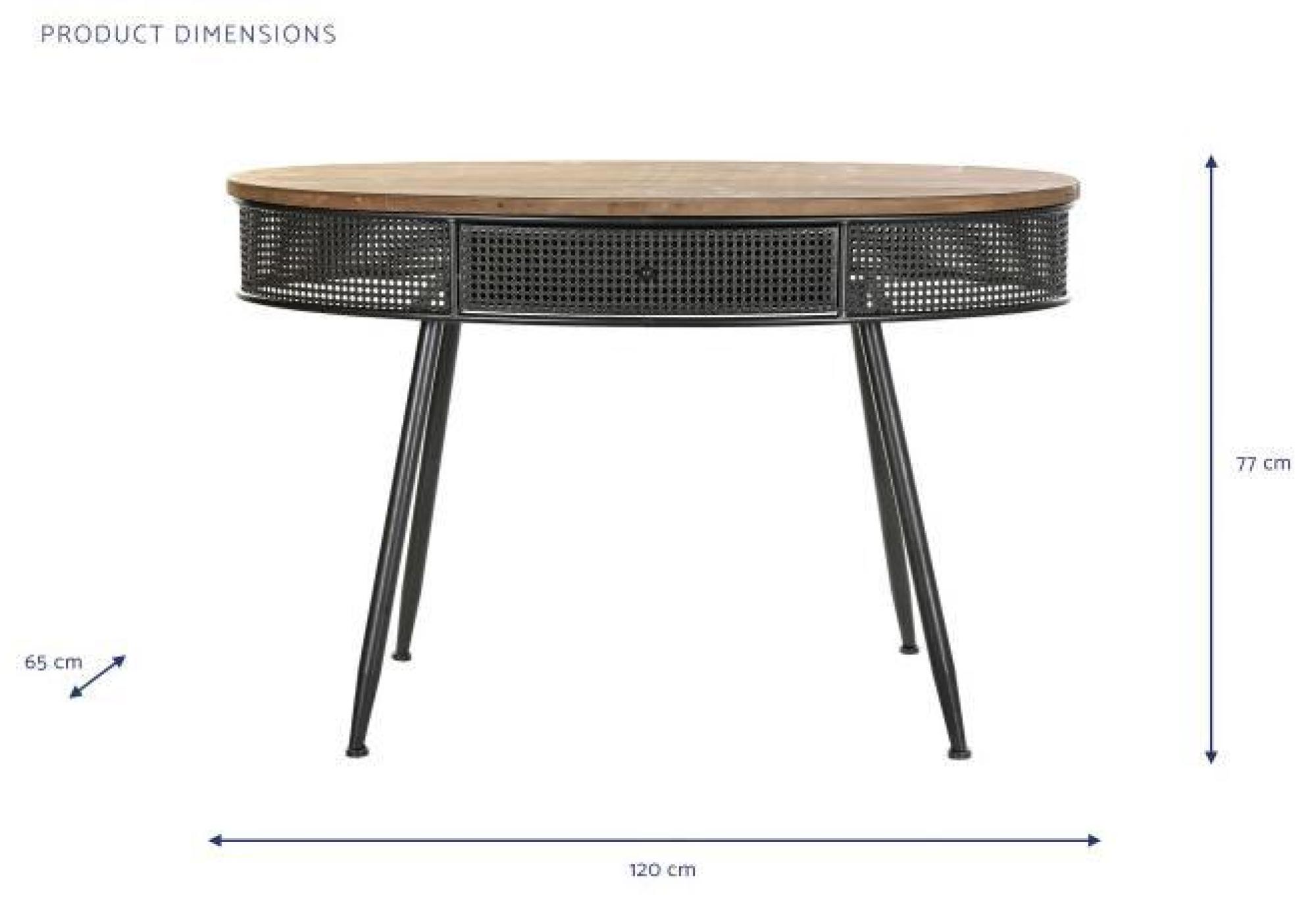 Product photograph of Alma Black 1 Drawer 120cm Console Table from Choice Furniture Superstore.