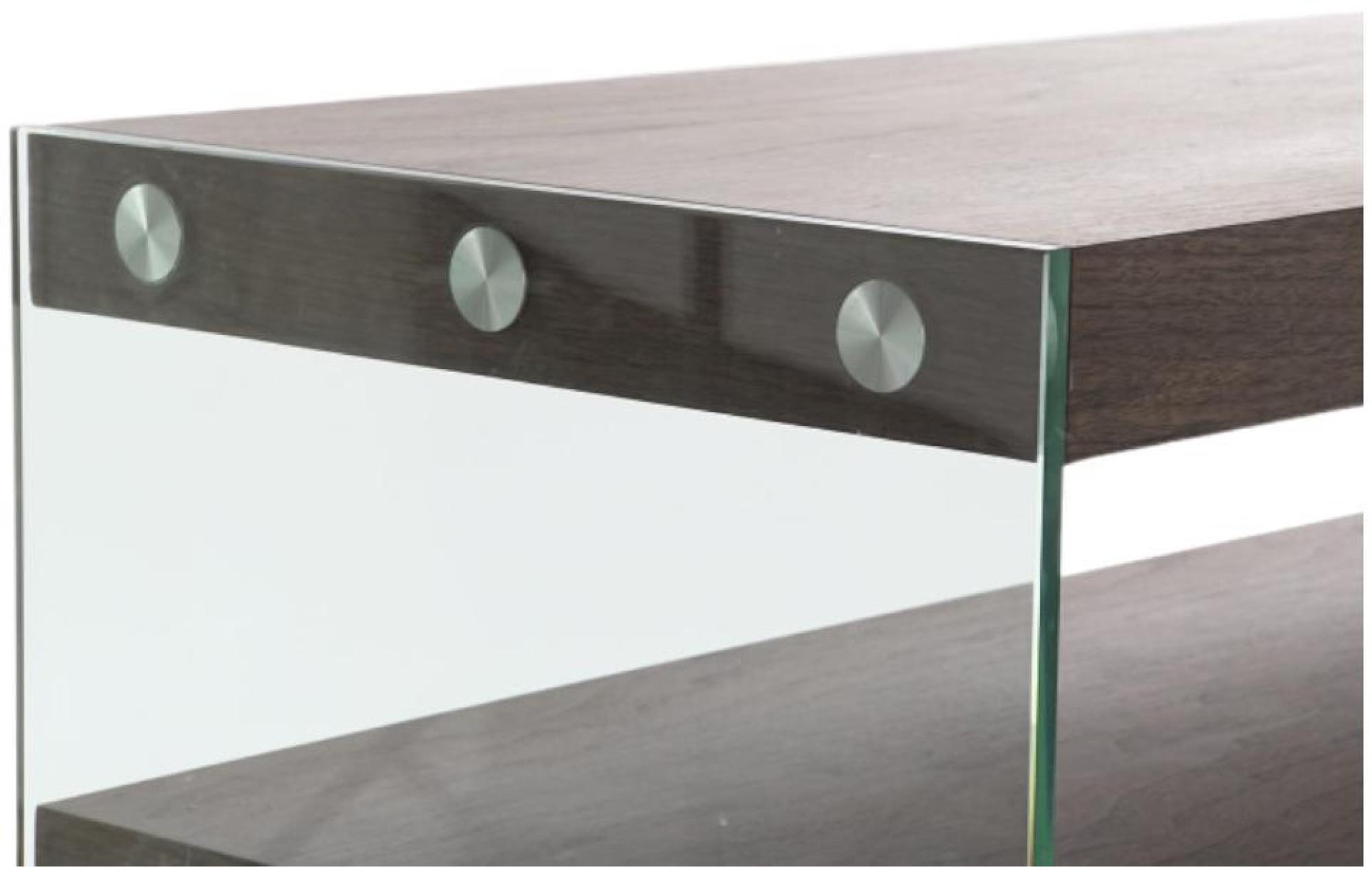 Product photograph of Modern Brown Console Table from Choice Furniture Superstore.