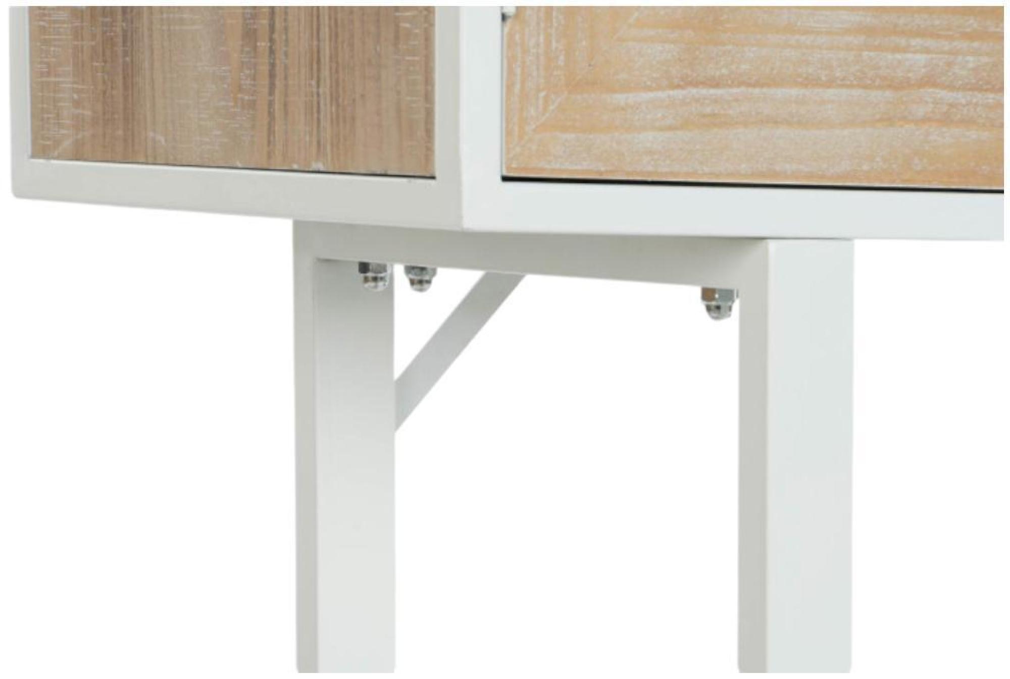 Product photograph of White 3 Drawer Console Table from Choice Furniture Superstore.