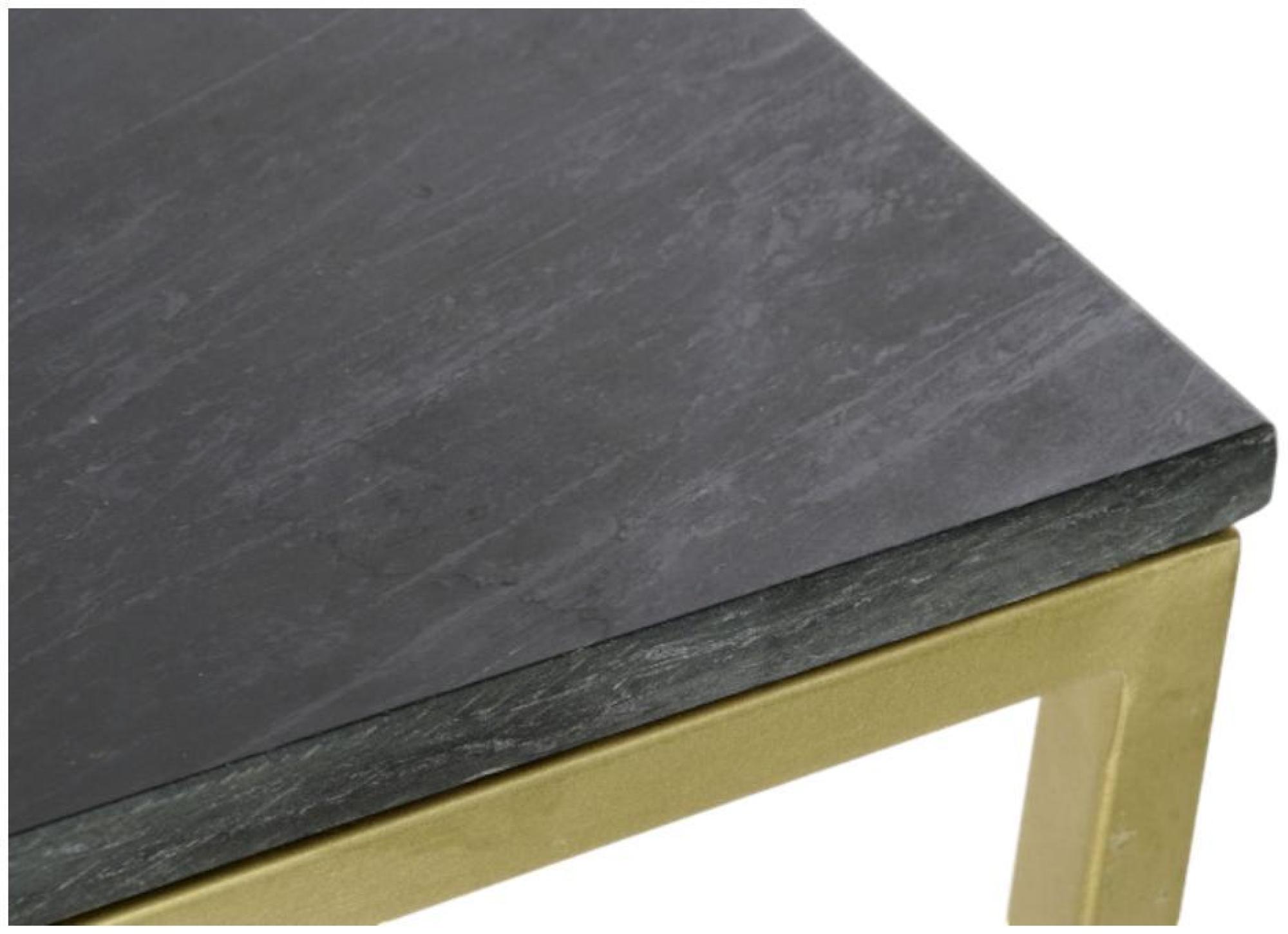 Product photograph of Glam Black Marble Effect Console Table from Choice Furniture Superstore.