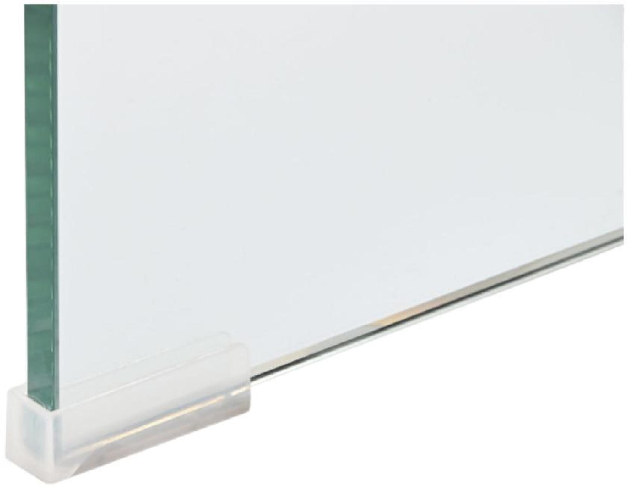 Product photograph of Modern Glass 1 Drawer Console Table from Choice Furniture Superstore.