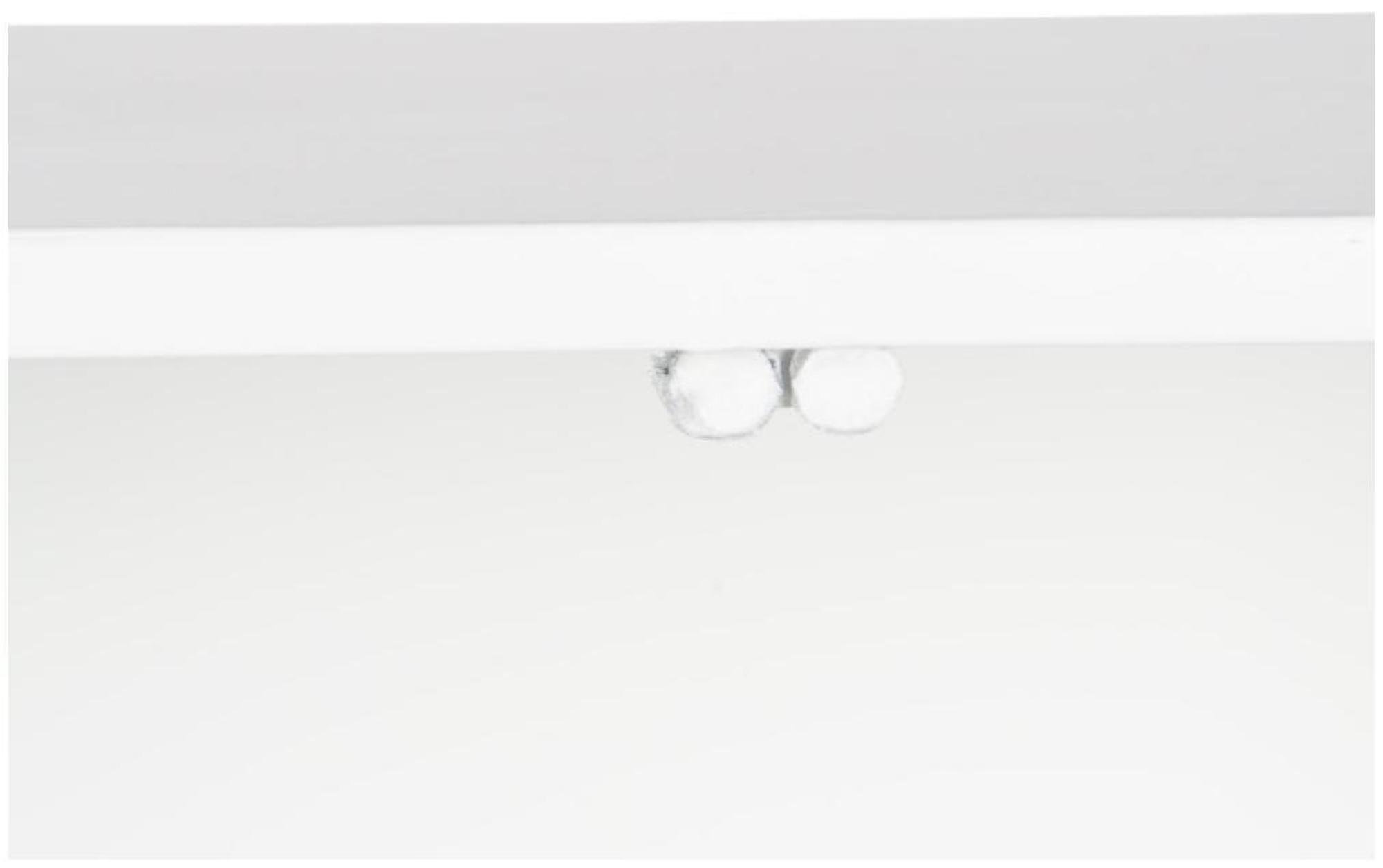 Product photograph of Loft White Metal Console Table from Choice Furniture Superstore.