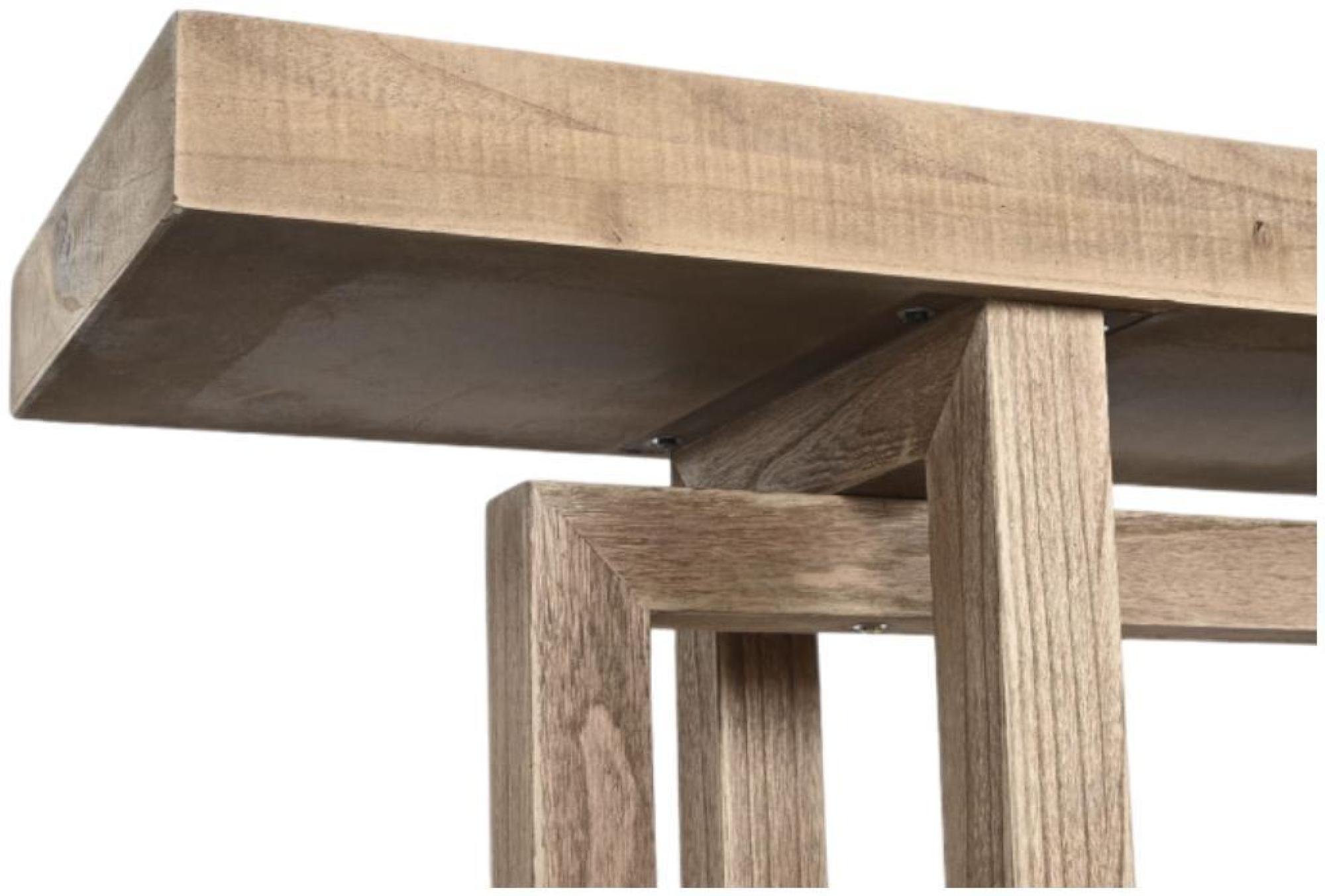 Product photograph of Modern Natural Wooden Console Table from Choice Furniture Superstore.