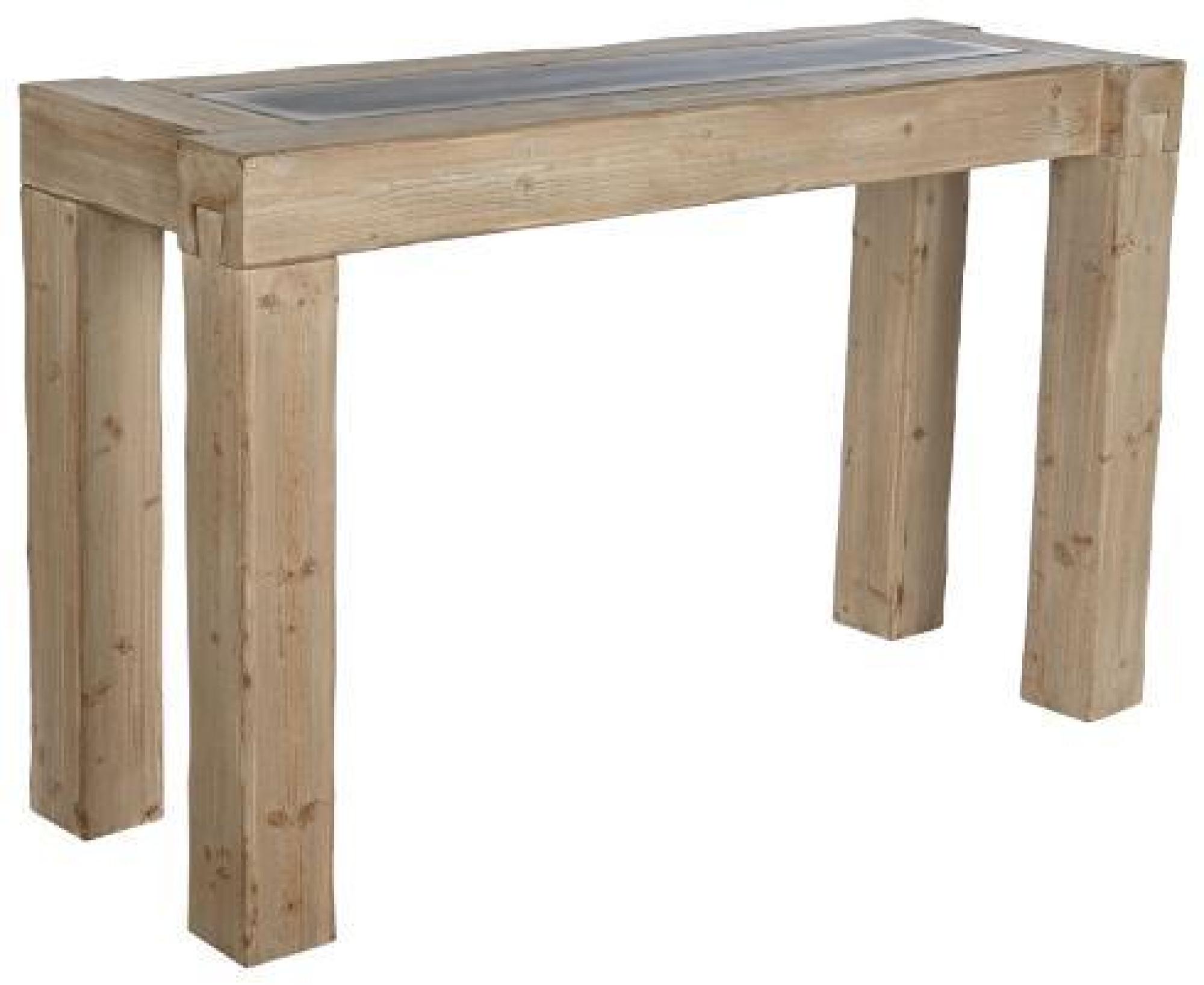 Product photograph of Alpine Natural Wood Wide Console Table from Choice Furniture Superstore.