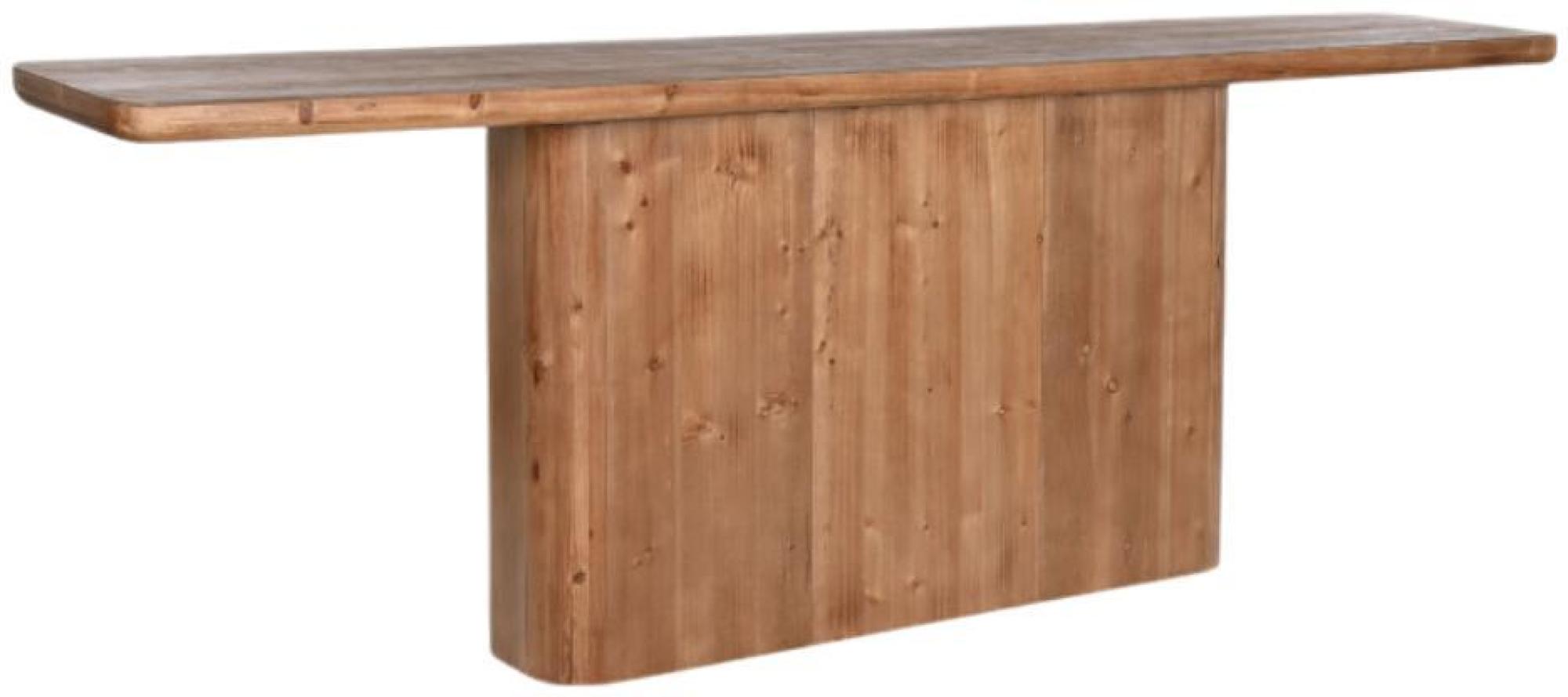 Product photograph of Alpine Natural Wooden Large Console Table from Choice Furniture Superstore.