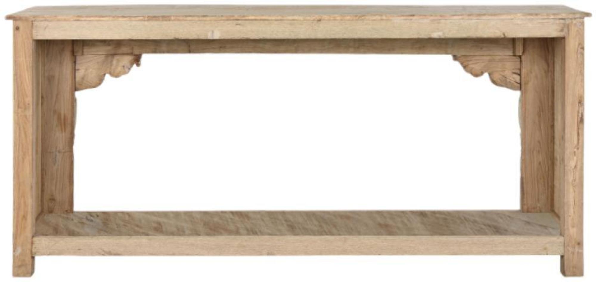 Product photograph of Beige Carved Wood Console Table from Choice Furniture Superstore.