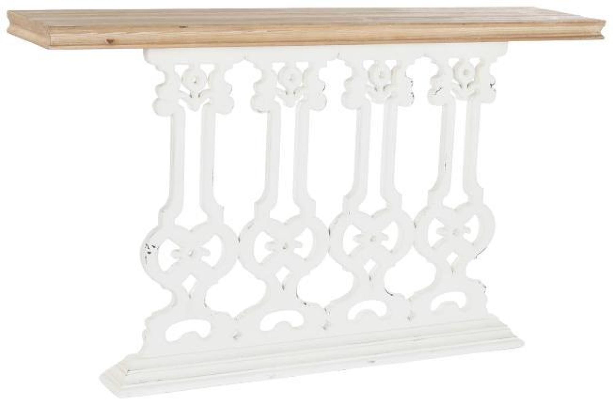 Product photograph of Traditional Natural Wooden Console Table from Choice Furniture Superstore.