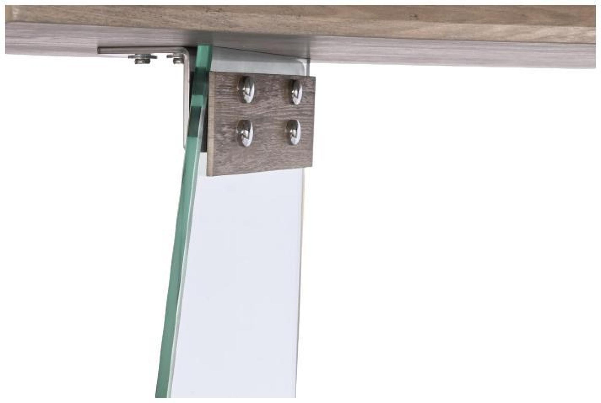 Product photograph of Madison Wooden And Glass Console Table from Choice Furniture Superstore.