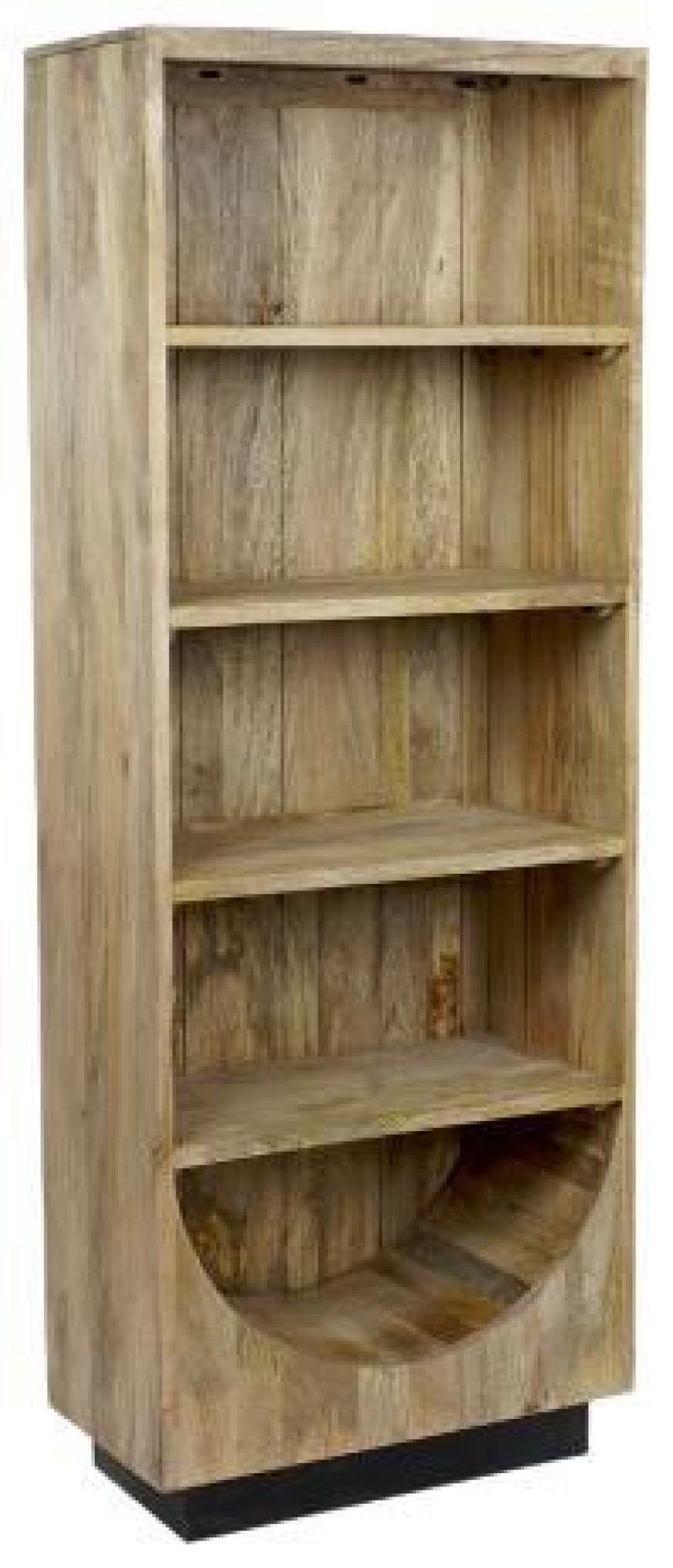 Product photograph of Modern Mango Wood Shelving Unit from Choice Furniture Superstore.