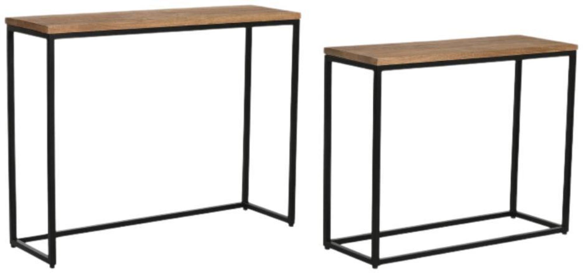 Product photograph of Urban Mango Wood Set Of 2 Console Table from Choice Furniture Superstore.