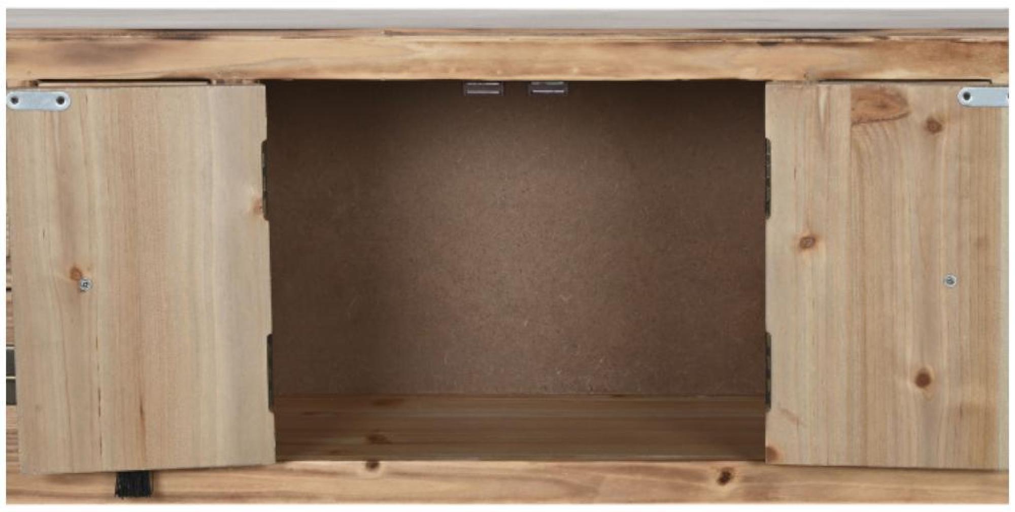 Product photograph of Oriental Natural 6 Drawer Console Table from Choice Furniture Superstore.