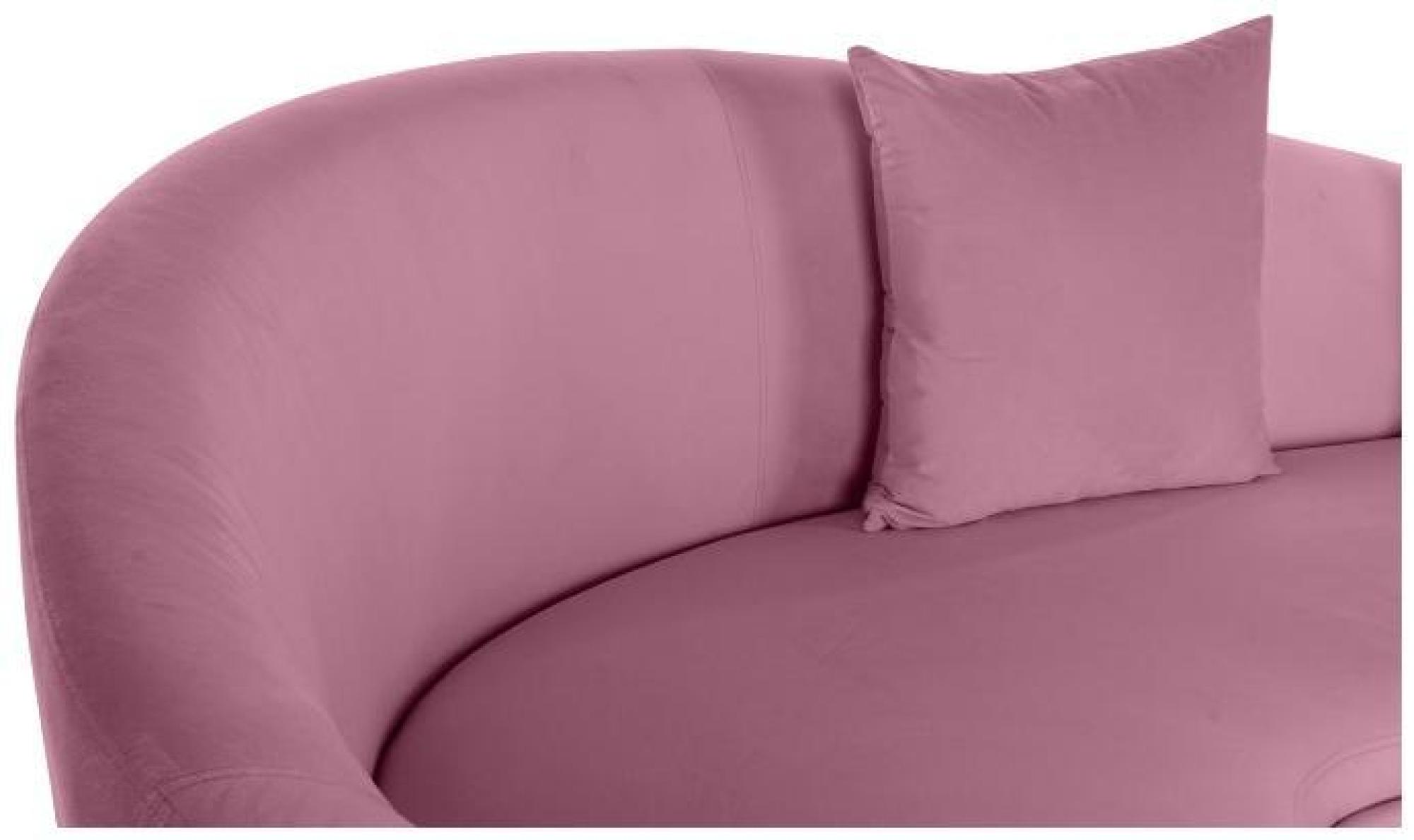 Product photograph of Pink Fabric Couch 3 Seater Sofa With Cushions from Choice Furniture Superstore.