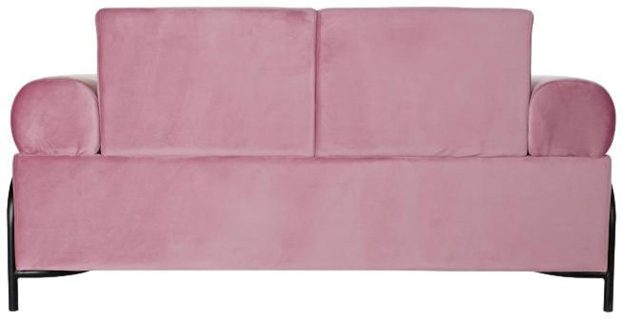 Product photograph of Modern Pink Fabric Couch 2 Seater Sofa from Choice Furniture Superstore.